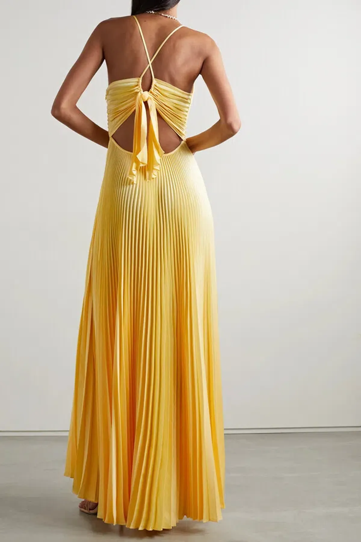 ALC Aries Dress Yellow Size 10 - Image 2