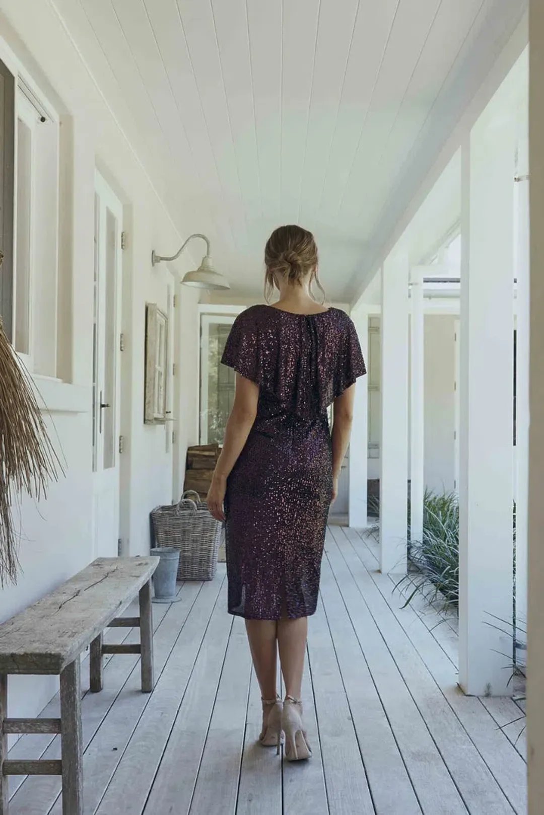 Tania Olsen Yolanda Mother of the Bride Dress Plum Size 14  for rent on The Volte - main image