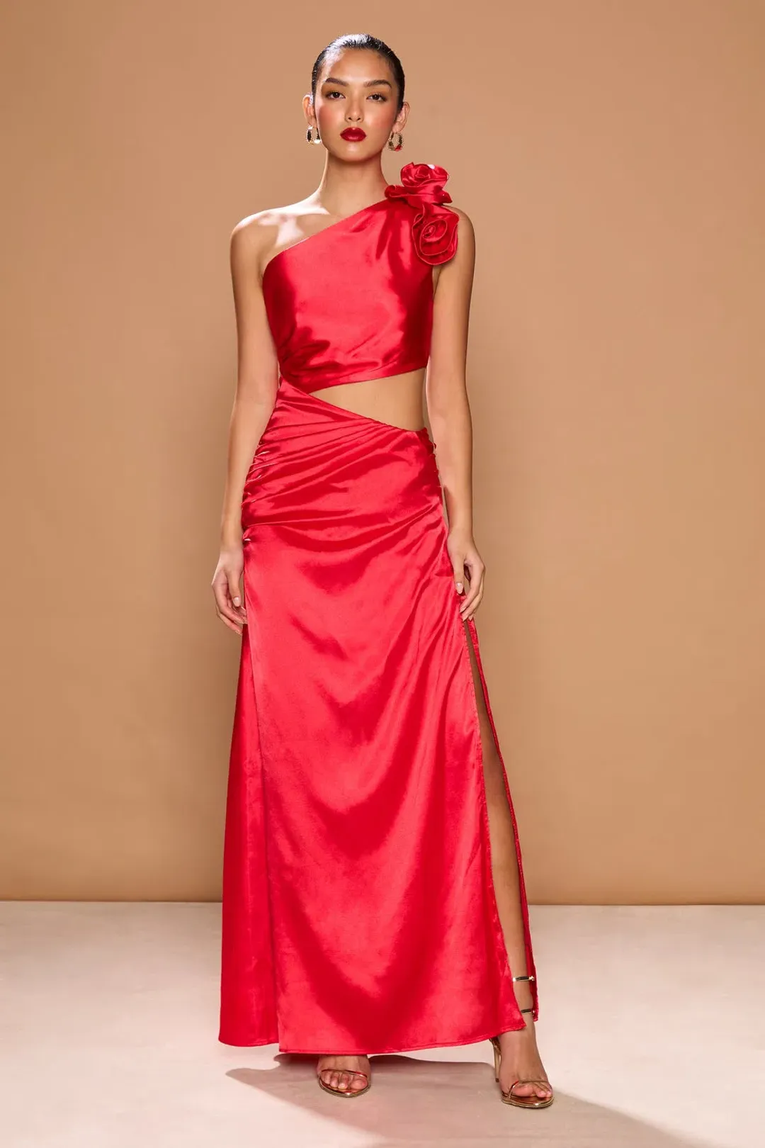 Sonya Moda Ravello Dress in Sorrento Red Size 14 for rent on The Volte - main image