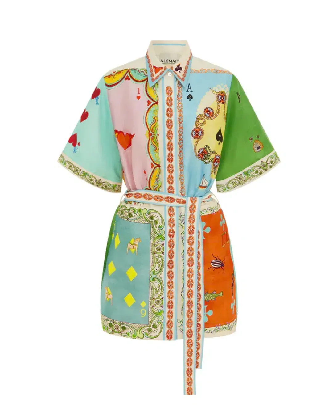 Alemais Rummy Mini Dress Multi Size 10 for rent on The Volte - main image