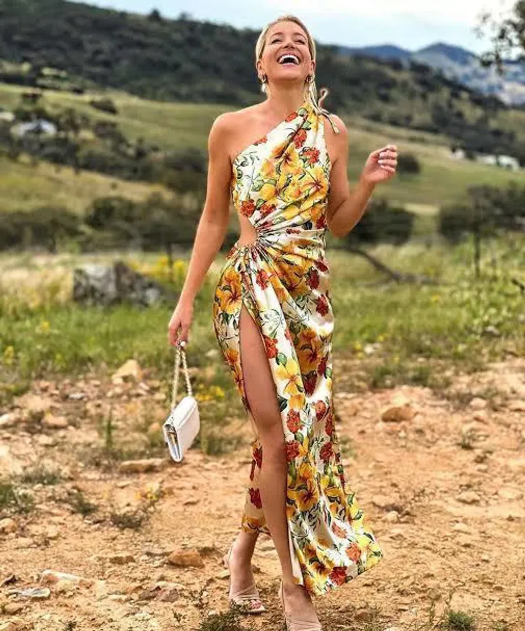 Sonya Moda Nour Yarden Maxi Dress Floral Size 8 for rent on The Volte - main image