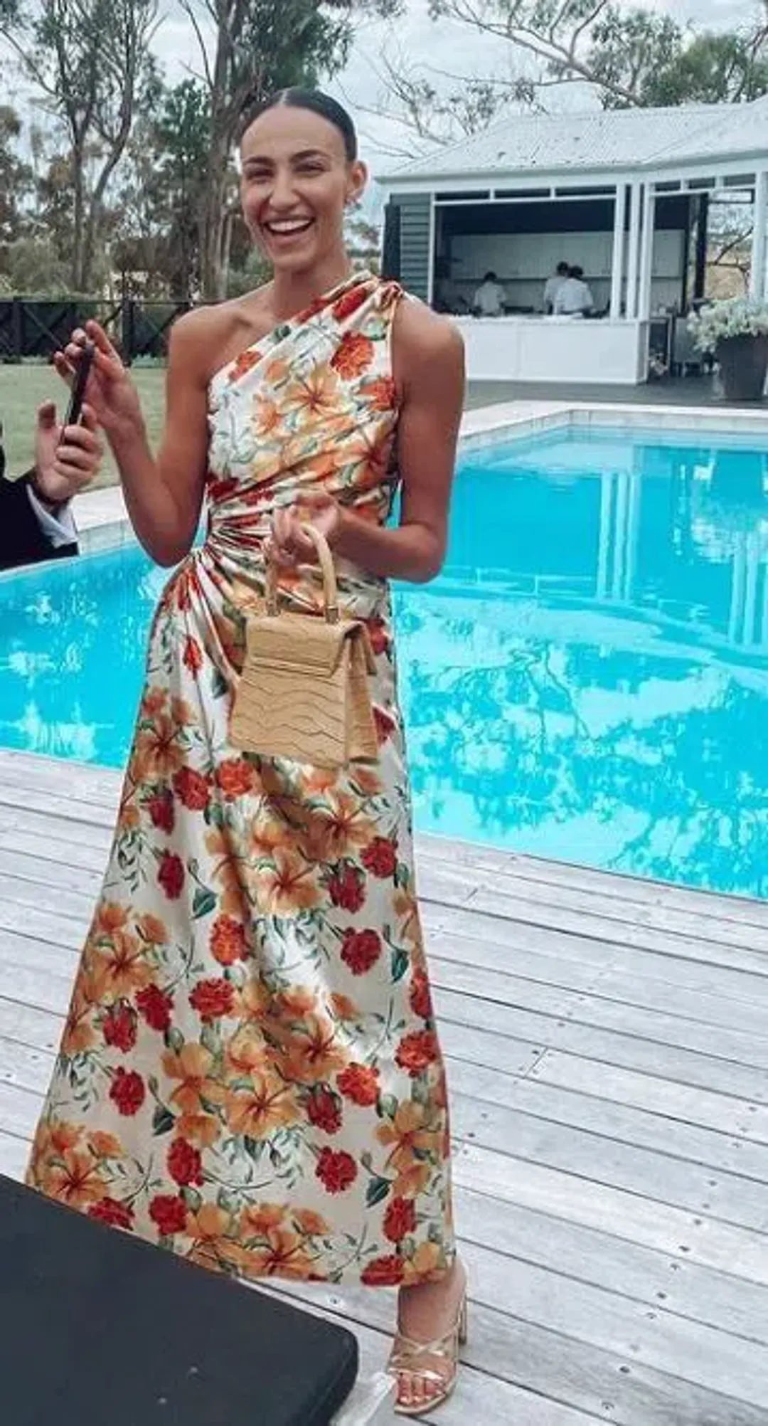 Sonya Moda Nour Yarden Maxi Dress Floral Size 8 for rent on The Volte - main image