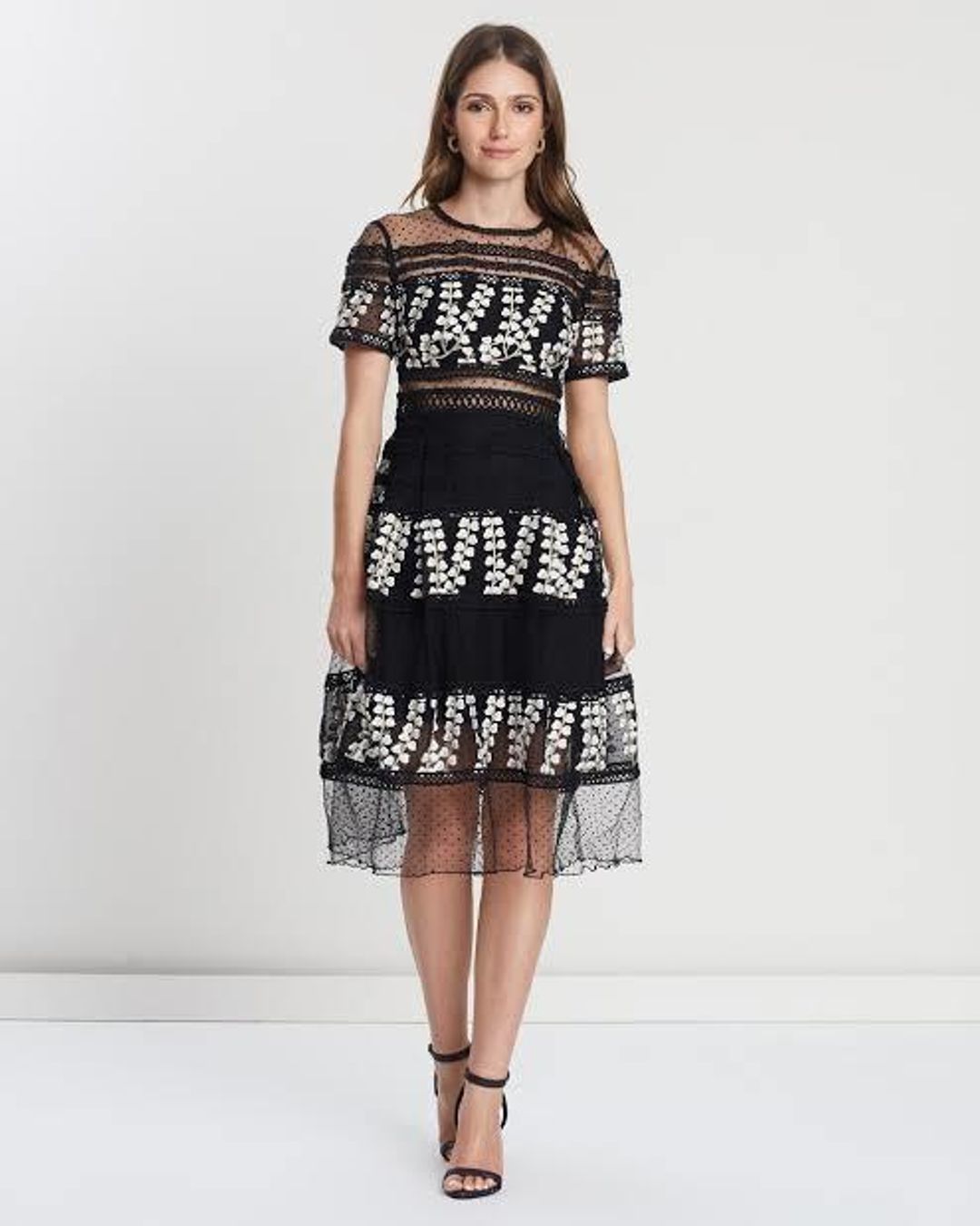 The Night Blossom Maxi Dress for rent on The Volte - main image