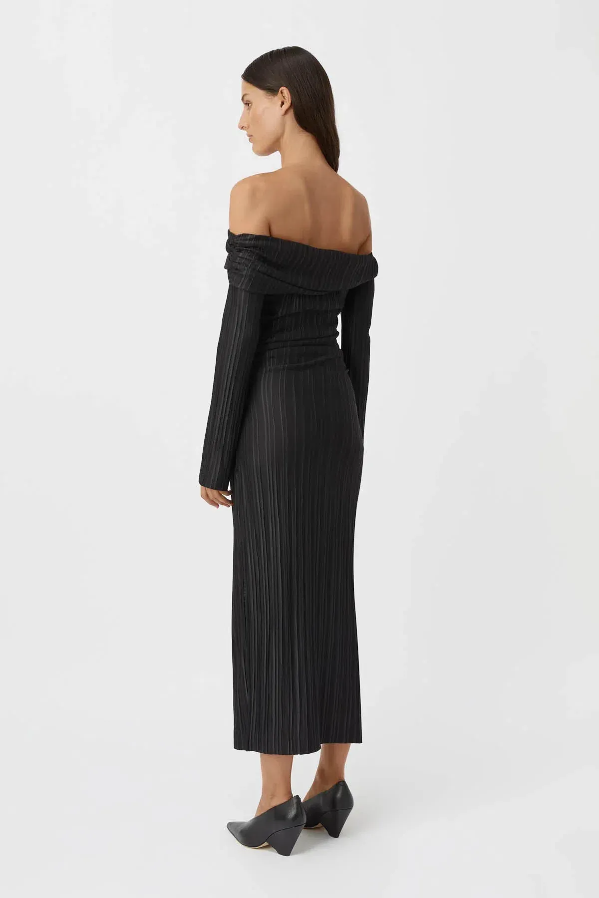 Camilla And Marc Shaw Strapless Dress In Black Size 8 / AU 8 - Image 3