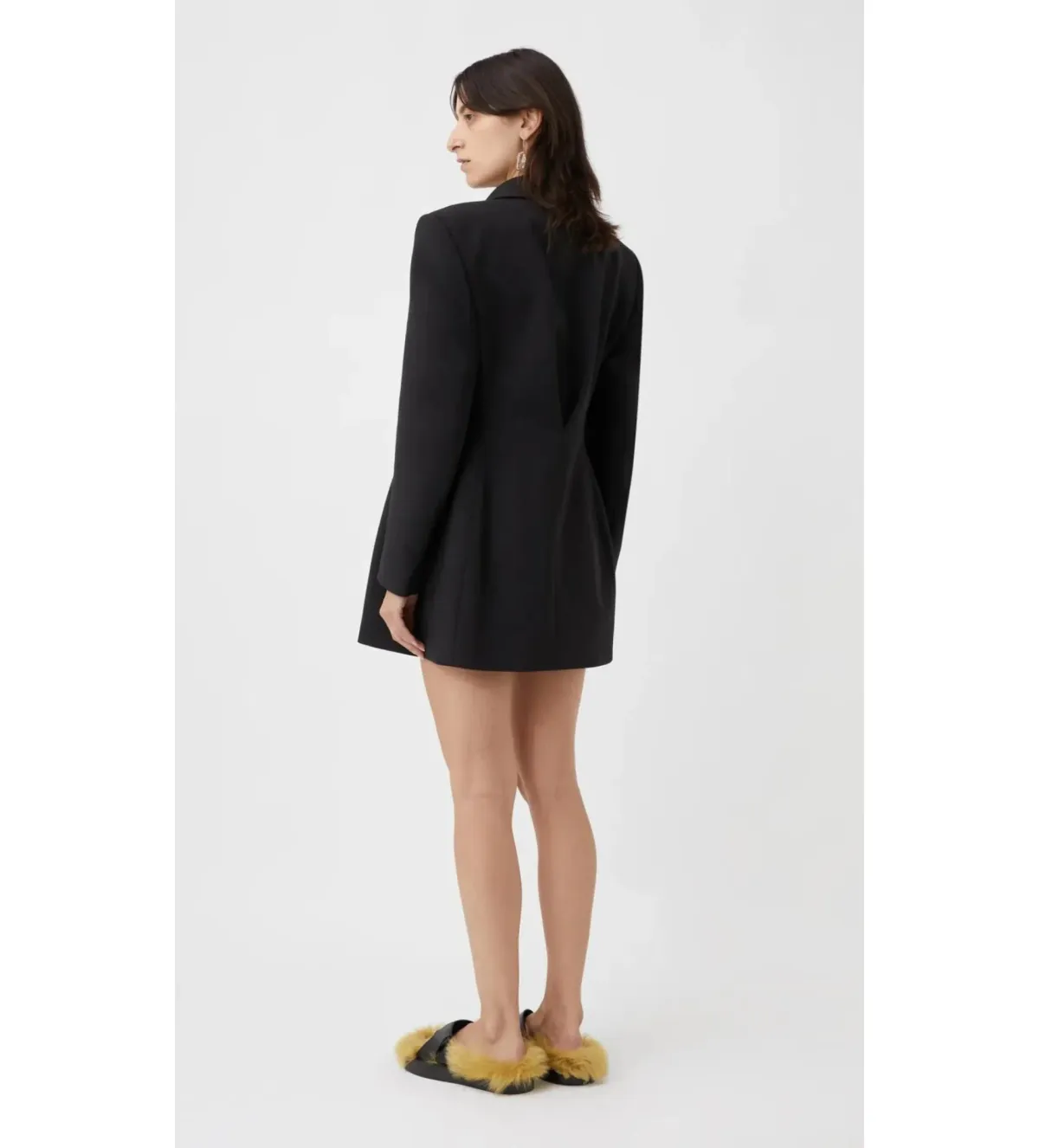 Camilla and Marc Claud Blazer Mini Dress Black Size 6/XS - Image 2