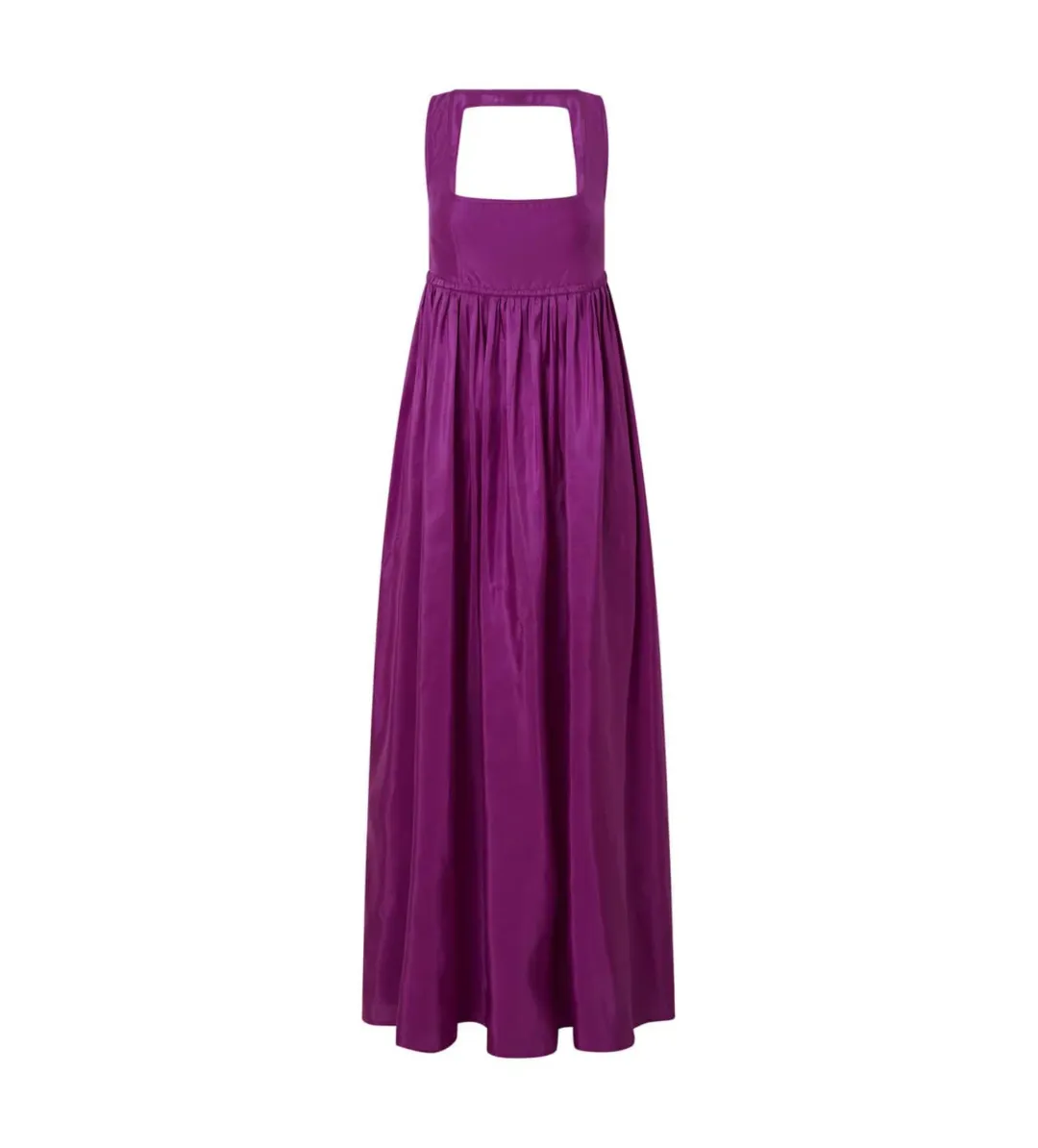Oroton Strappy Maxi Sundress in Magenta Size 12 for rent on The Volte - main image