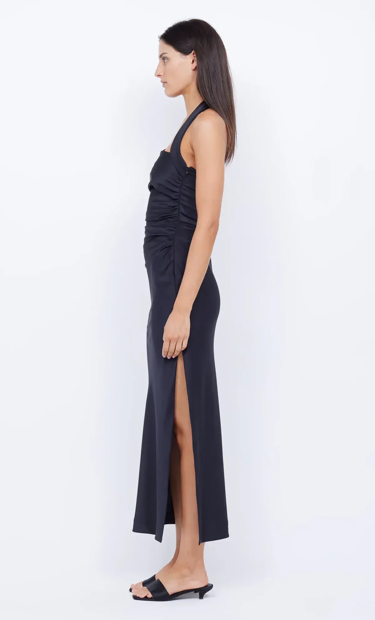 Bec & Bridge Ula Asym Maxi Dress Black Size 8 - Image 2