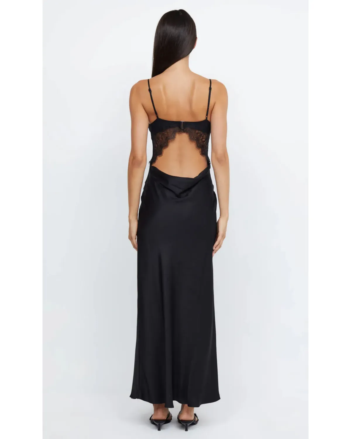 Bec & Bridge Emery Lace Maxi Dress Black Size AU 12 - Image 4