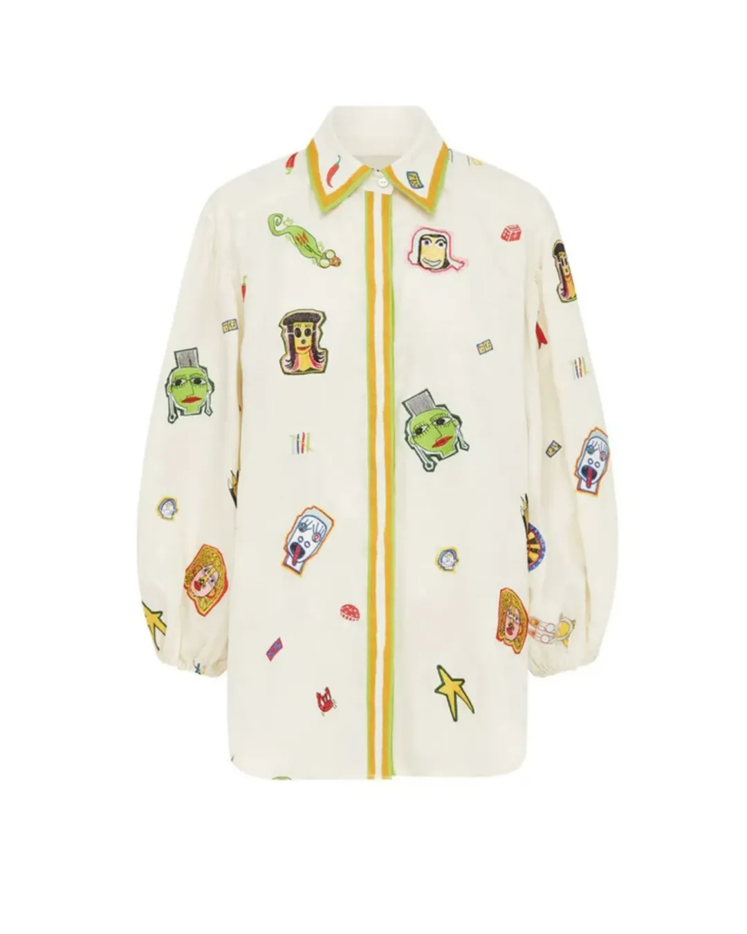 Alemais Checkers Shirt and Harmonia Quilted Shorts Set Print Size AU 16 for rent on The Volte - main image