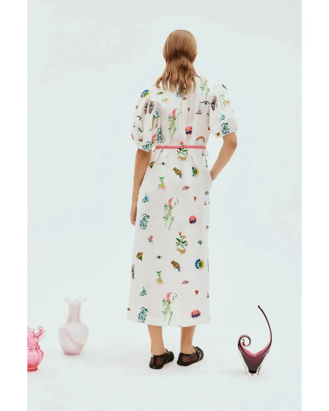 Alemais Atticus Shirtdress Print Size AU 14 for rent on The Volte - main image