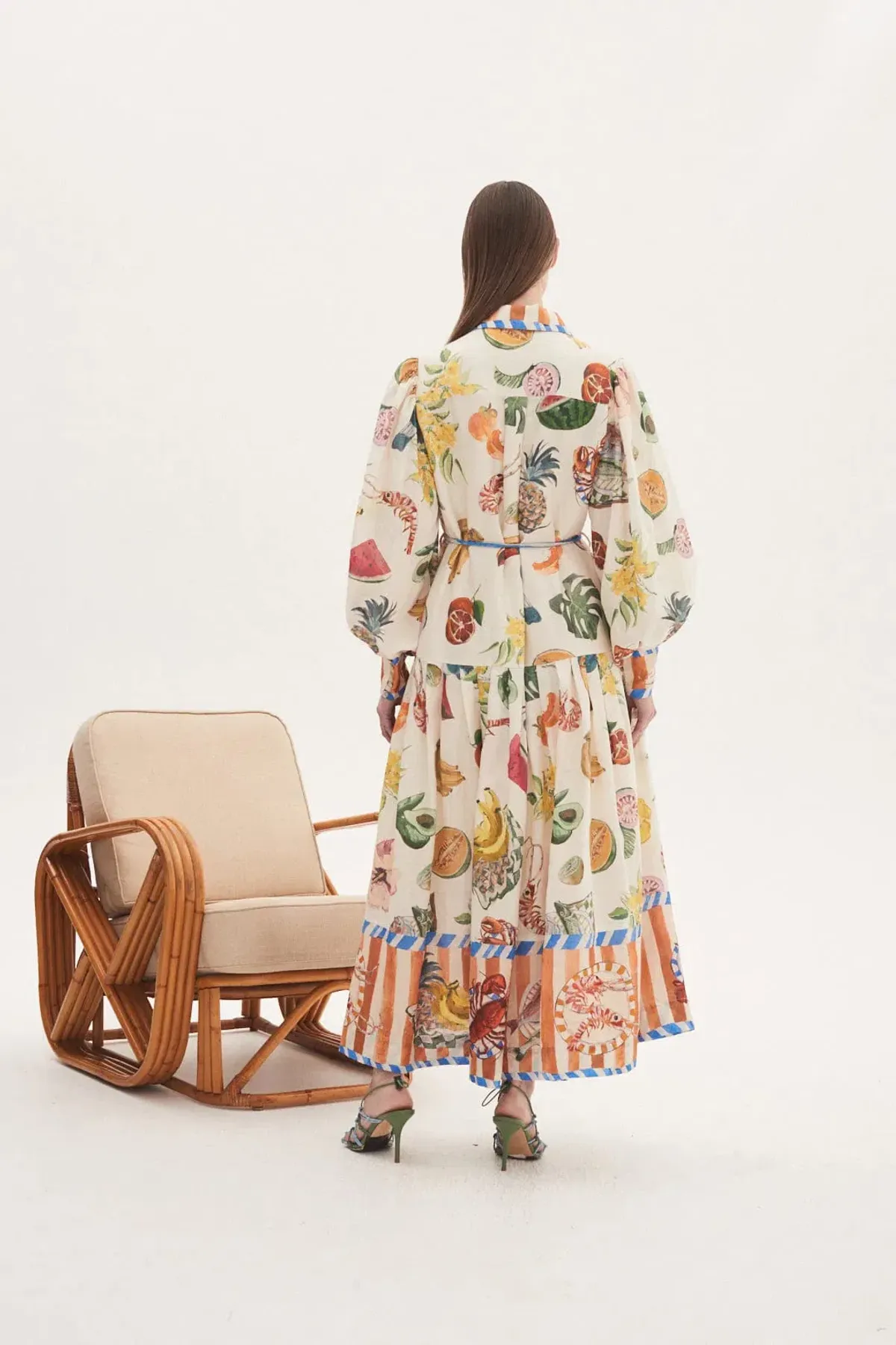 Alemais Theo Shirtdress Multi Size AU 14 - Image 3