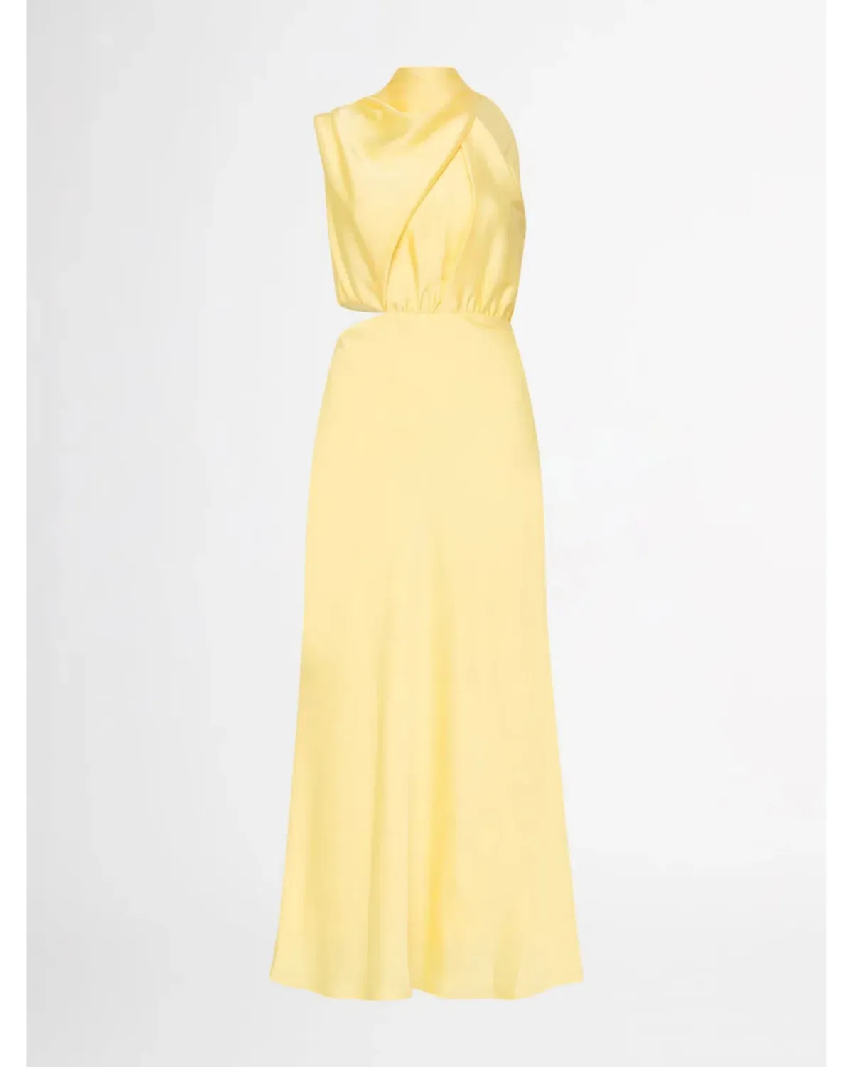 Sheike Allure Dress Butter Yellow Size AU 8 - Image 3