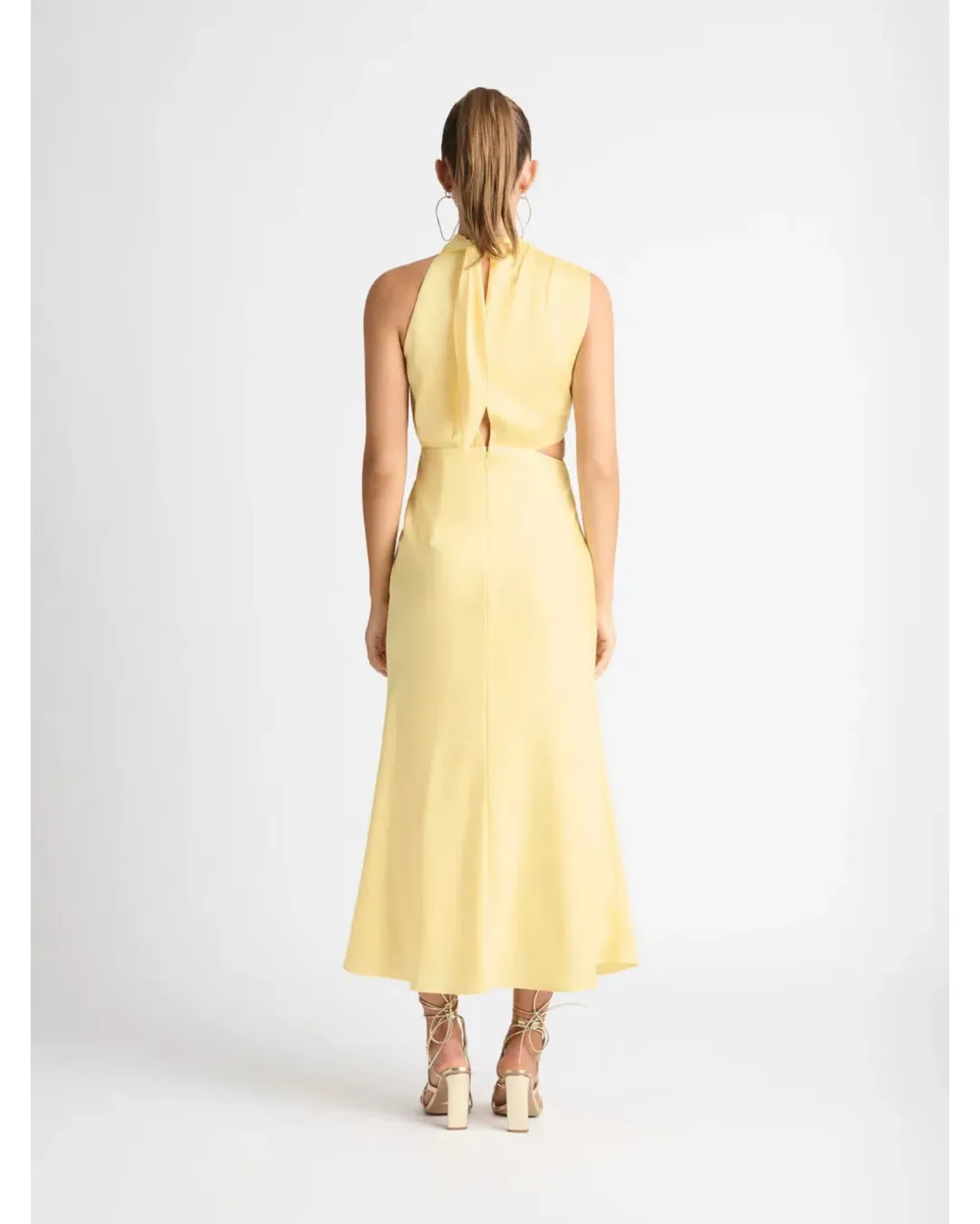 Sheike Allure Dress Butter Yellow Size AU 8 for rent on The Volte - main image