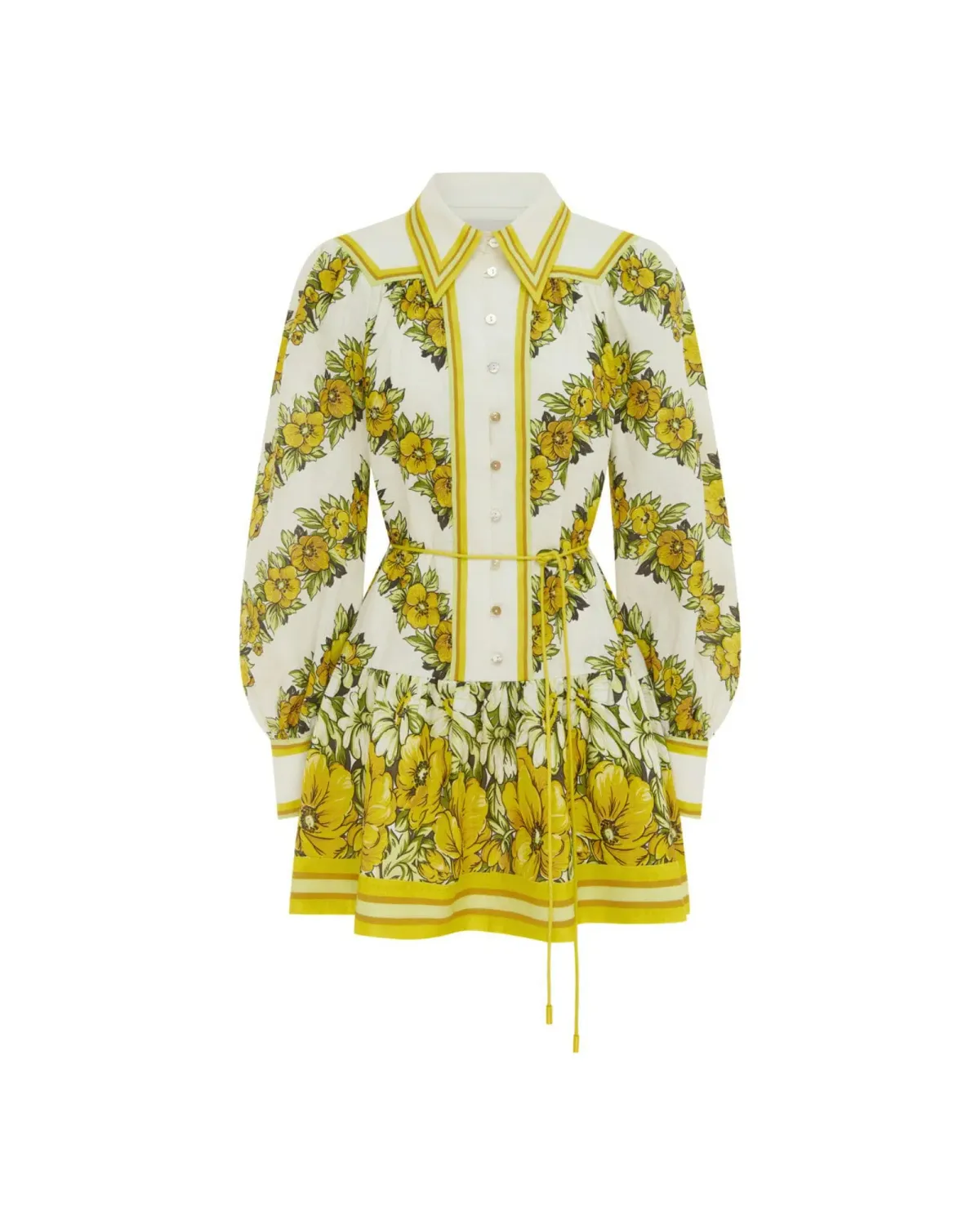 Alemais Gisela Mini Dress Print Size AU 14 - Image 5