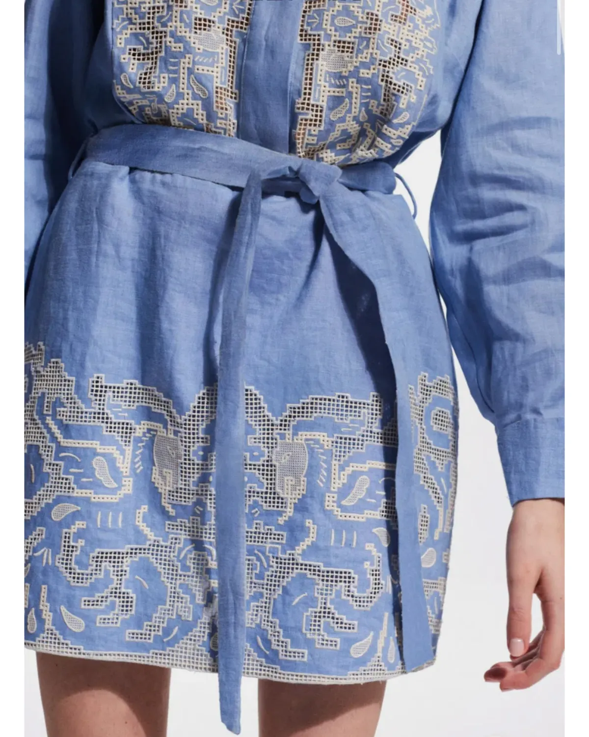 Alemais Arion Mini Dress Print Size AU 14 - Image 2