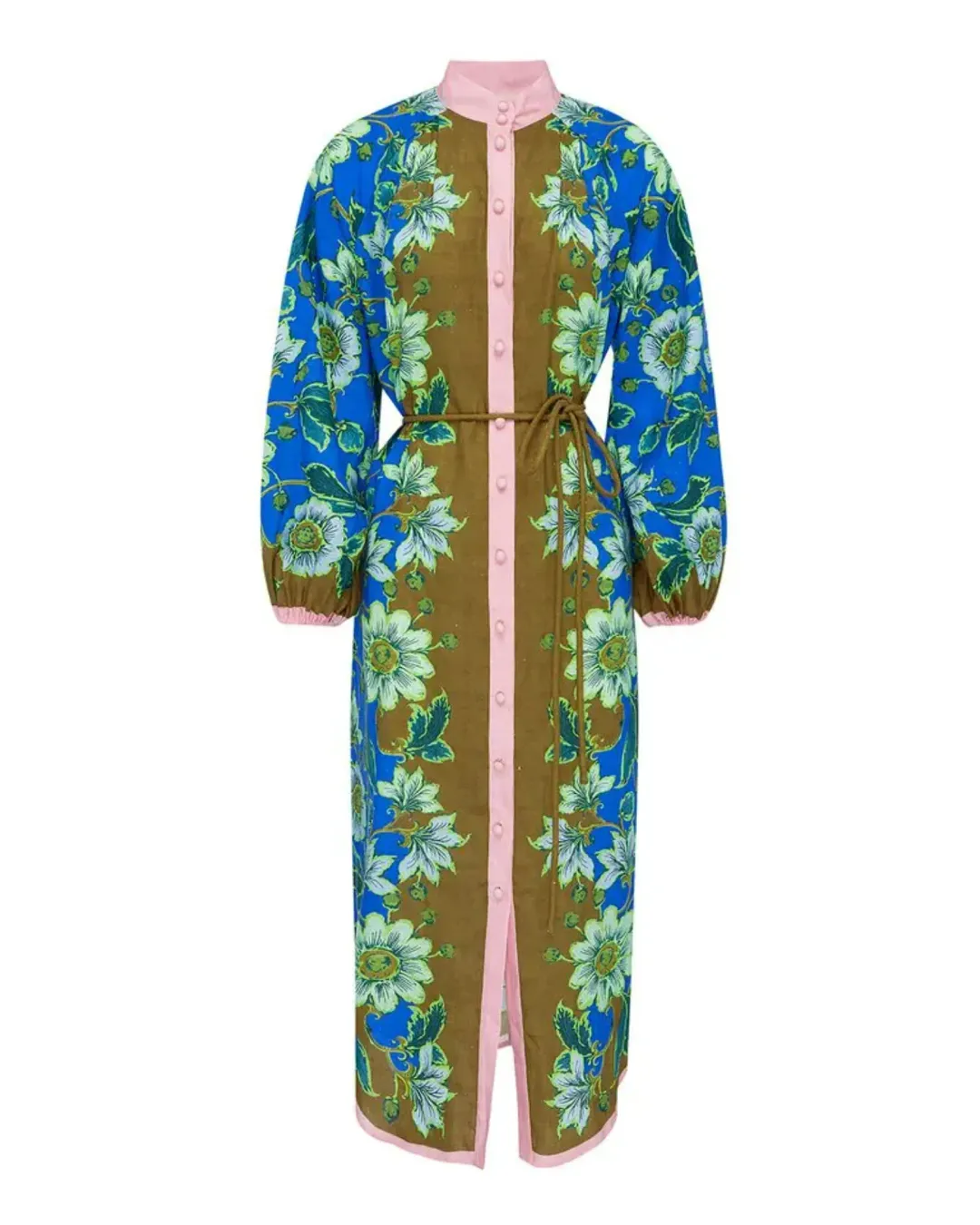 Alemais Winnie Shirtdress Multi Size AU 12  for rent on The Volte - main image