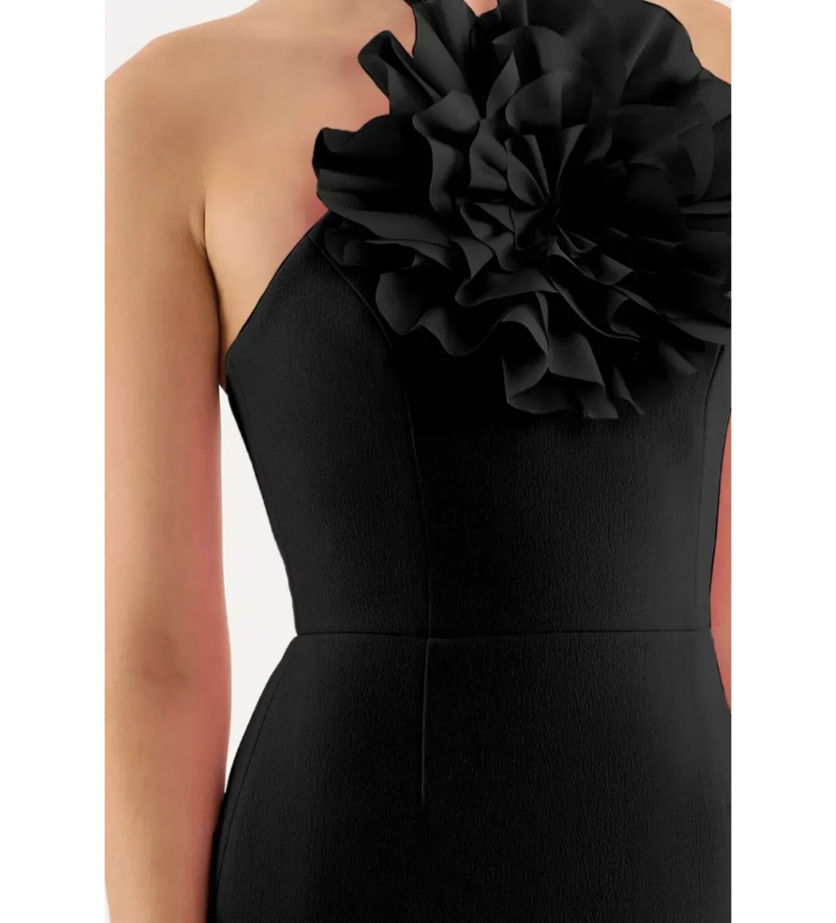 Rebecca Vallance Odetta Mini Halter Black Size 8 - Image 4