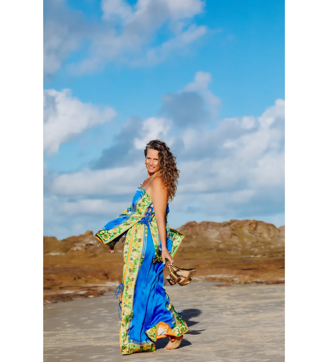 Alemais Linda Top and Pants Set Multi Floral Size 16 for rent on The Volte - main image