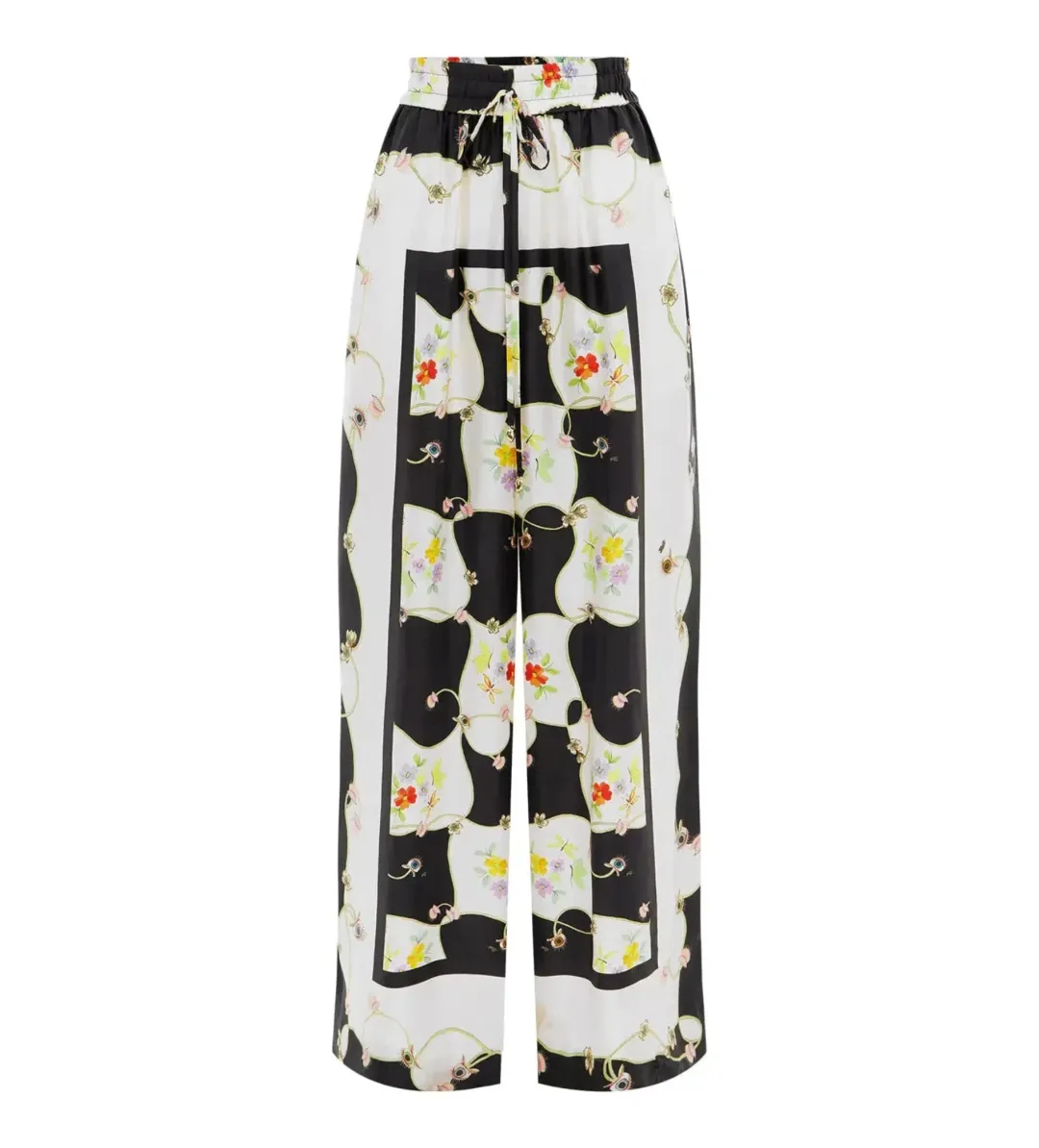 Alemais Venus Shirt and Pants Set Multi Floral Size 14 for rent on The Volte - main image