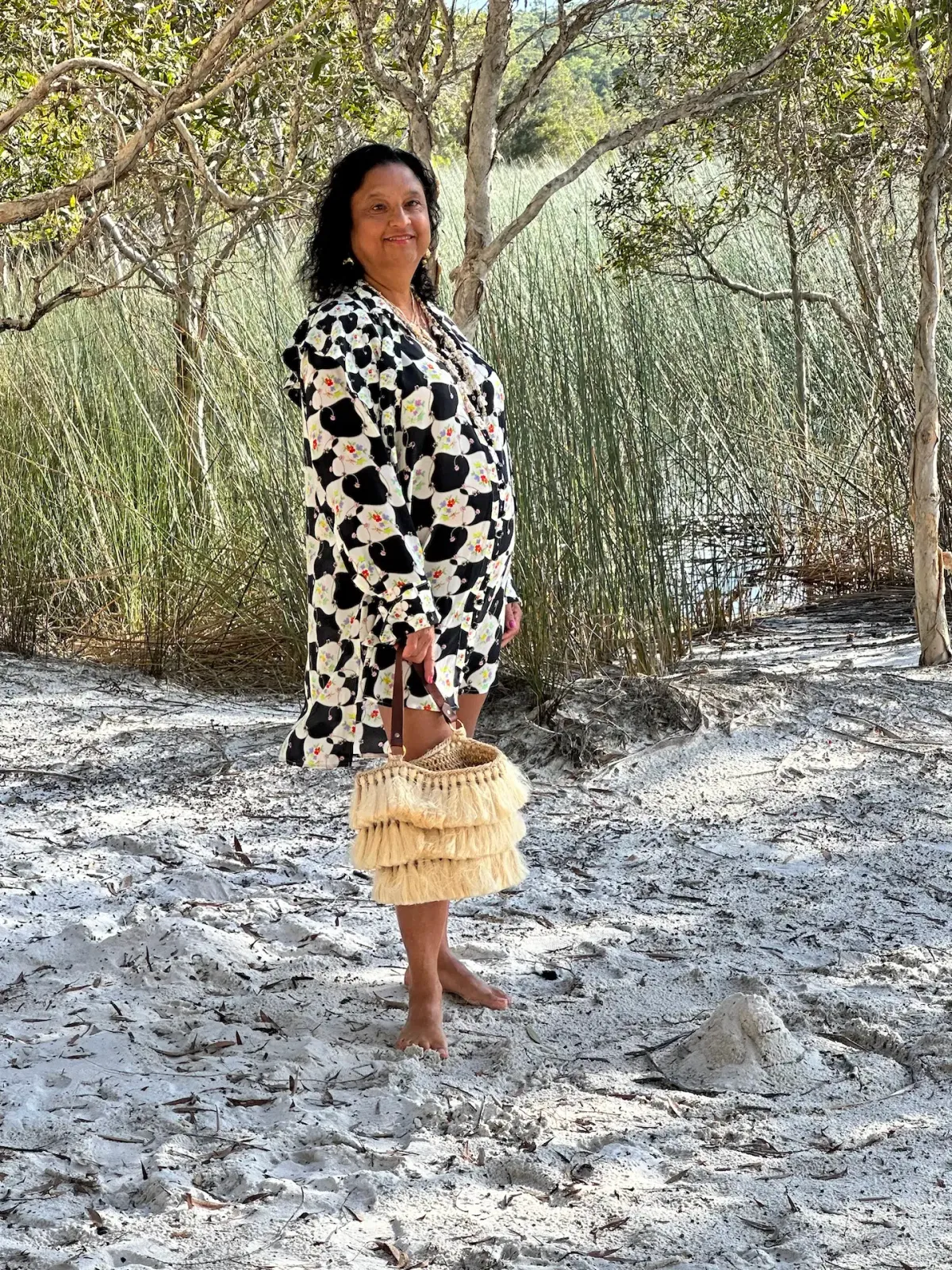 Alemais Venus Mini Dress Multi Floral Size 12 - Image 4