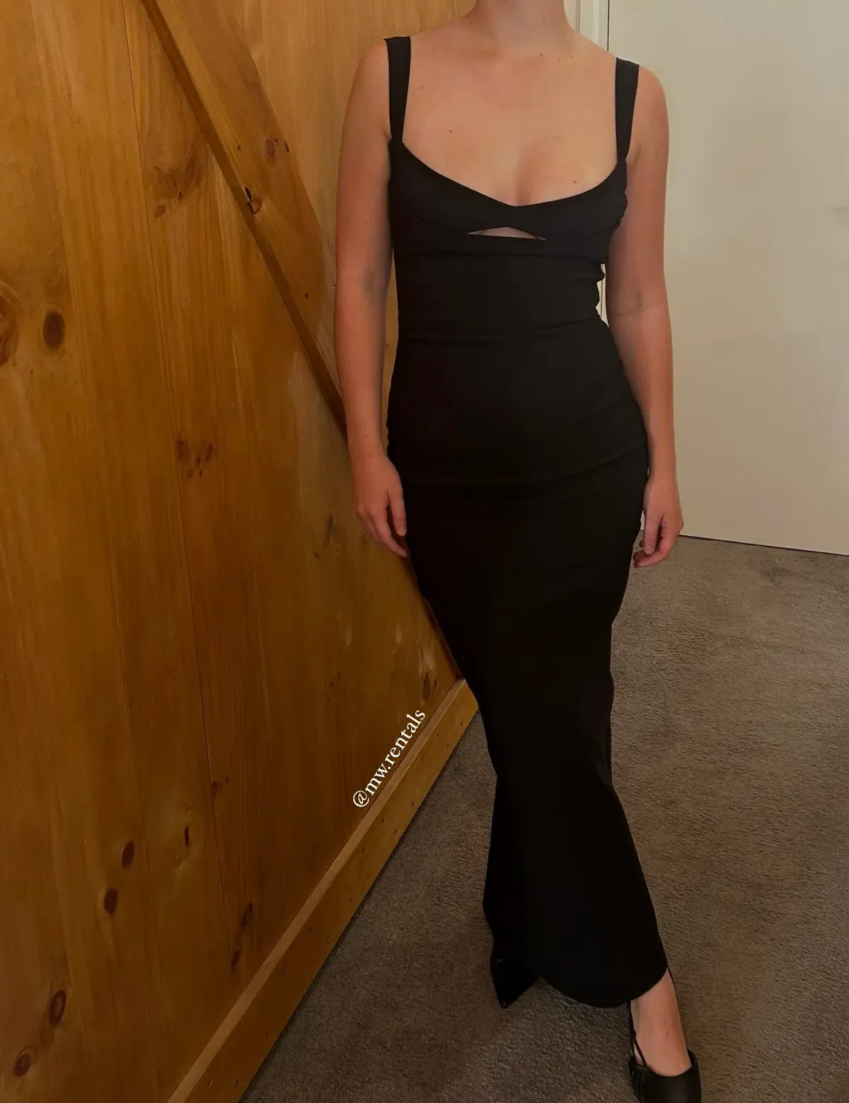 Maddison Grace Bianco Dress Black AU 8 - Image 1