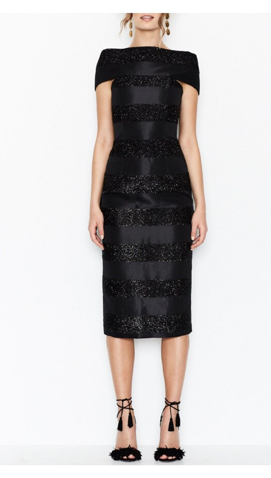 Alice McCall The Monroe Dress Black Size 10 for rent on The Volte - main image