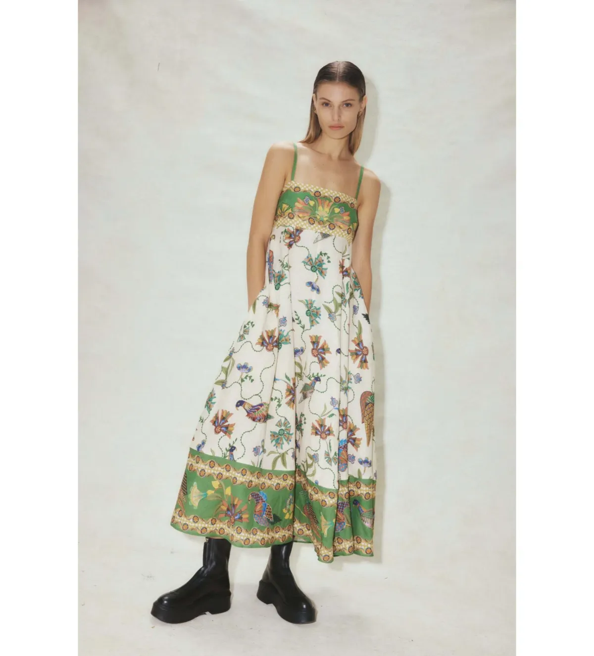 Alemais Birdie Sundress Print Size 12 - Image 1