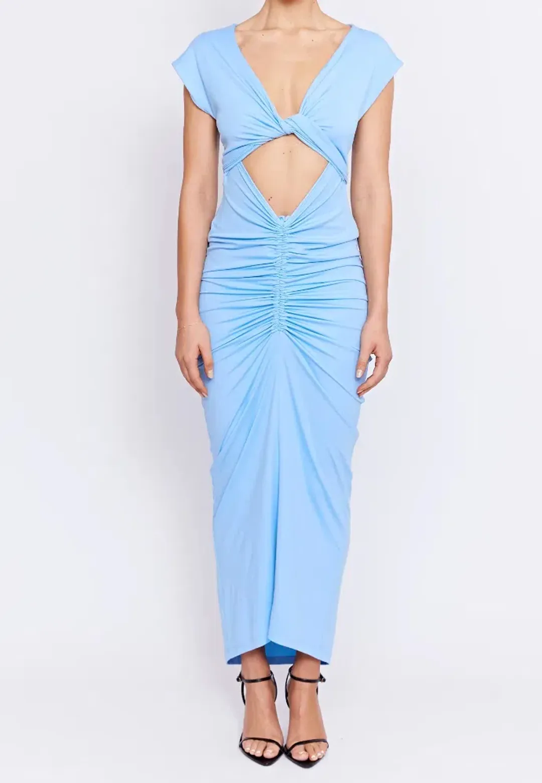 Pfeiffer Ramos Dress in Light Blue AU 10 for rent on The Volte - main image