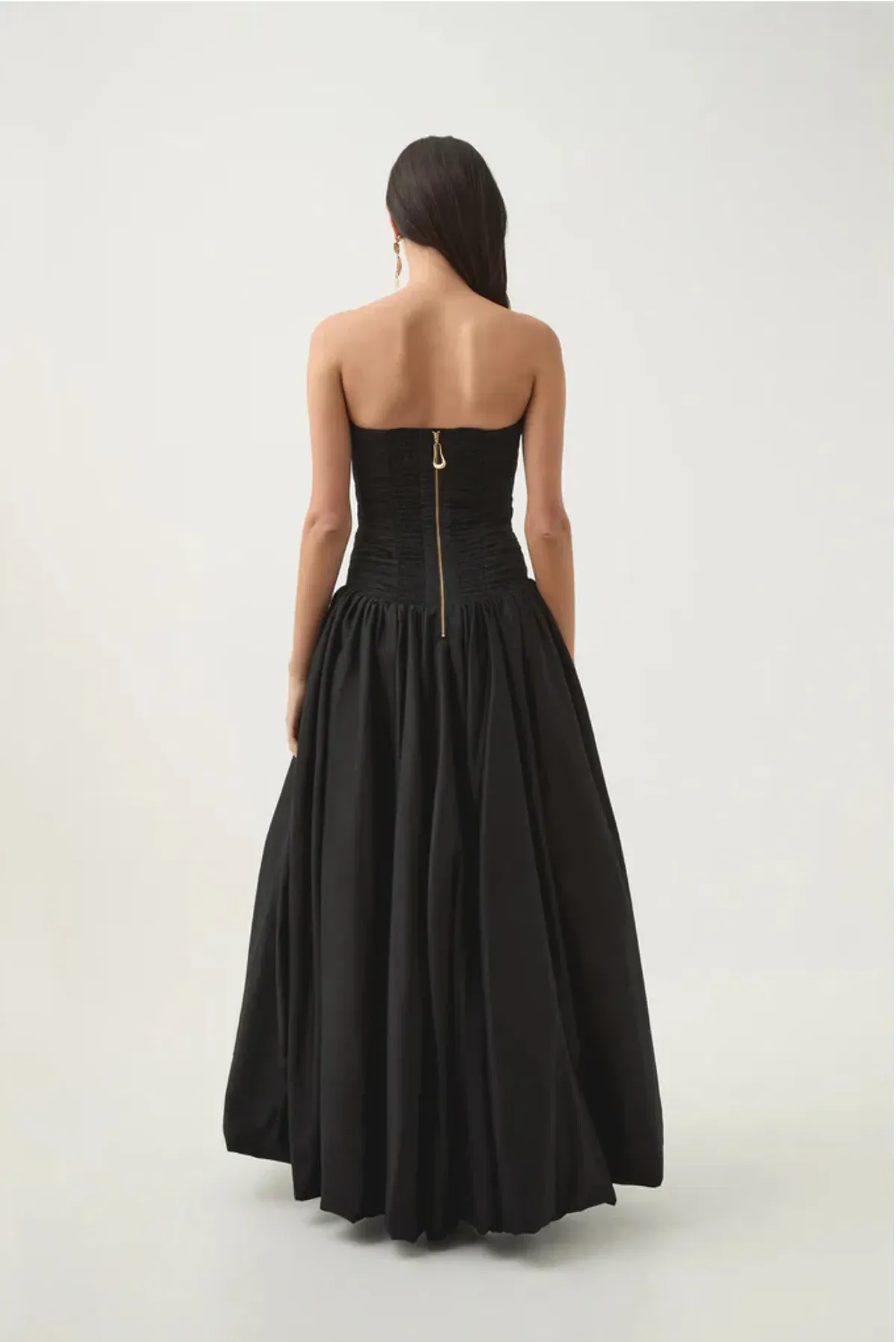 AJE Violette Bubble Hem Maxi Dress AU 8 - Image 3