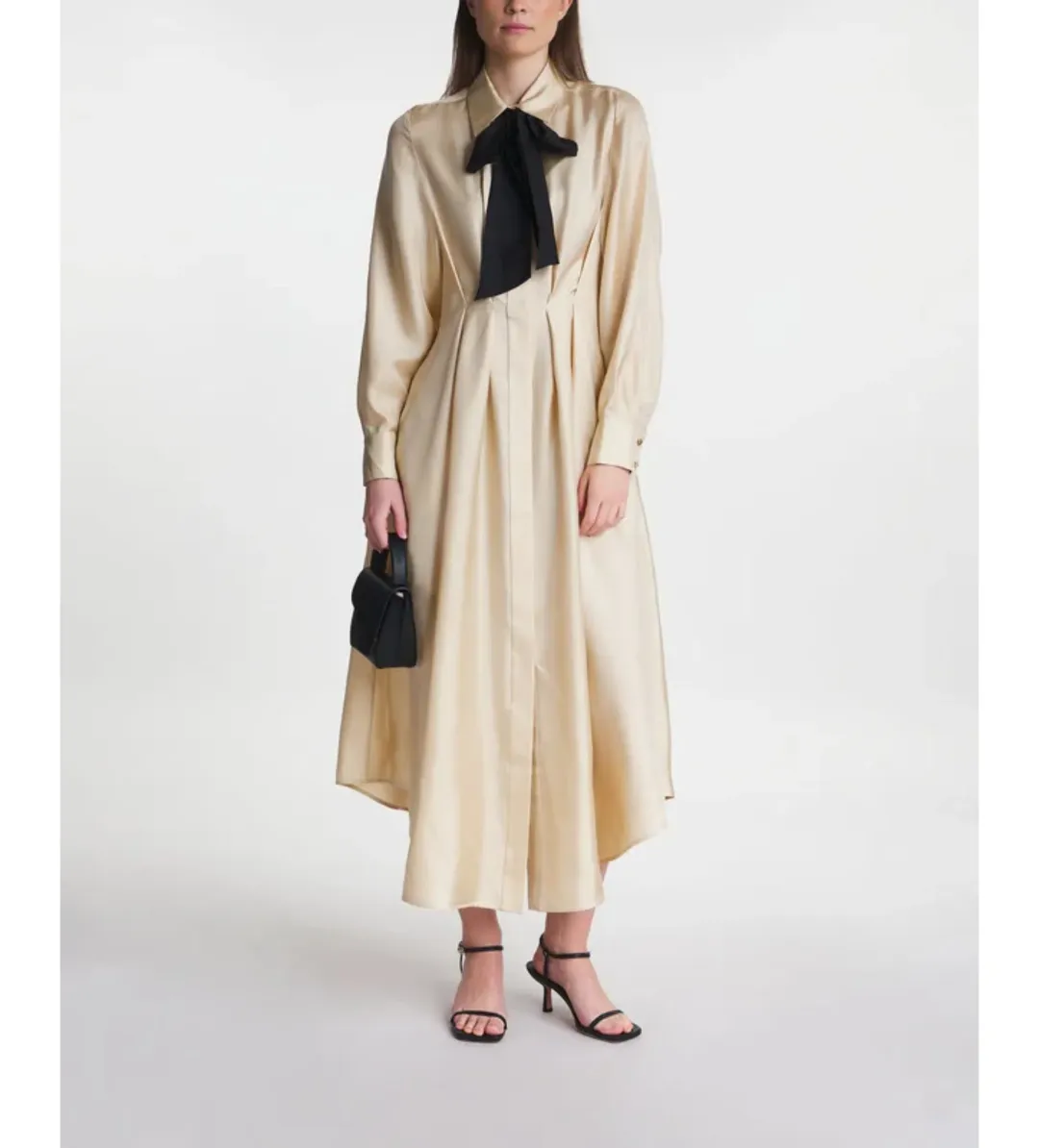 Zimmermann Natura Draped Shirt Dress Size AU 8 for rent on The Volte - main image