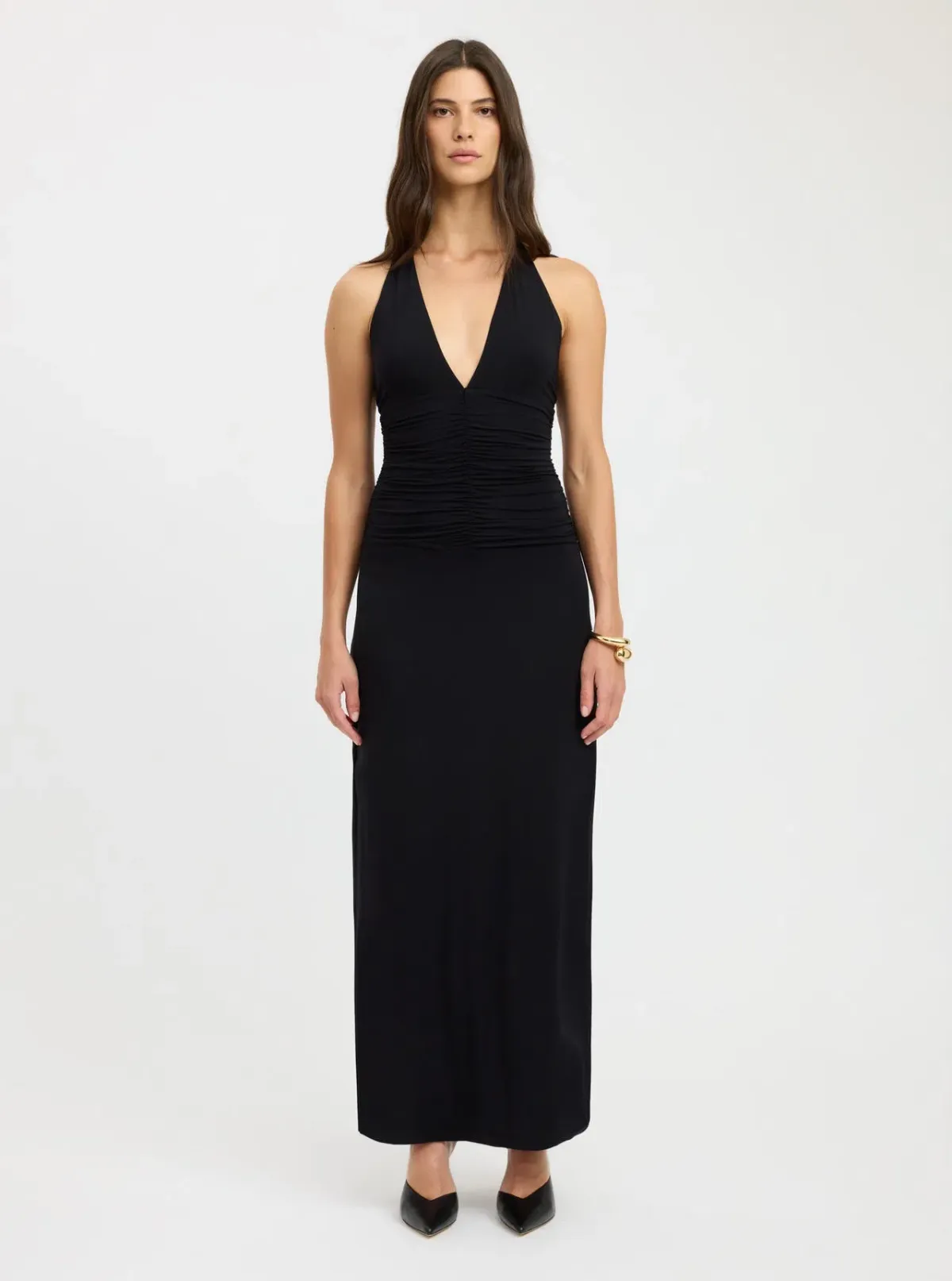 Kookai Brooklyn Maxi Dress in Black Size 38 / AU 10 - Image 1