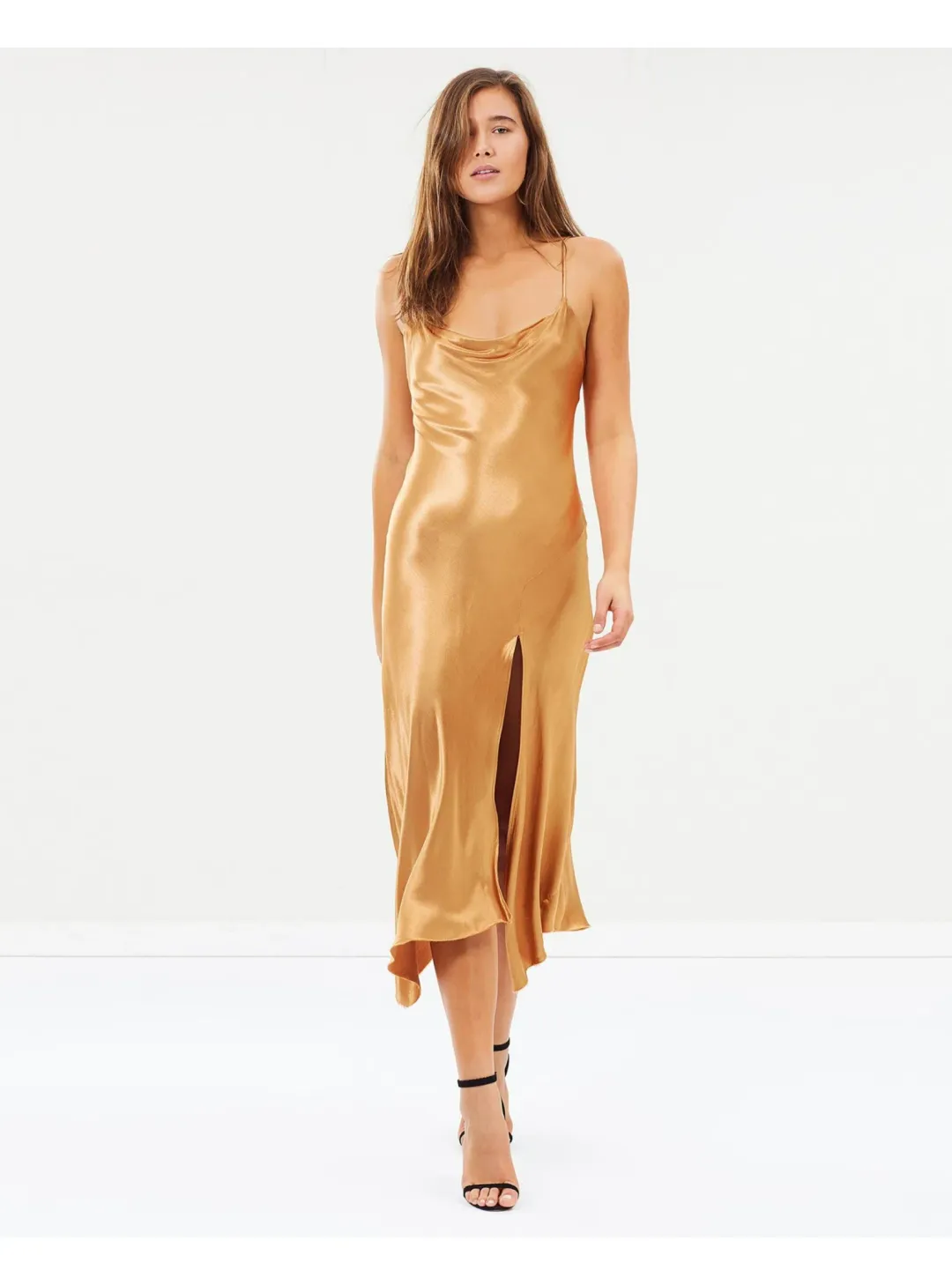 Bec & Bridge Feel The Heat Dress Cinnamon Size AU 8 for rent on The Volte - main image