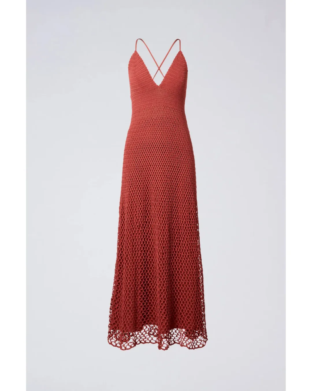 Scanlan Theodore Hand Crochet Dress Sienna Size AU 6 for rent on The Volte - main image