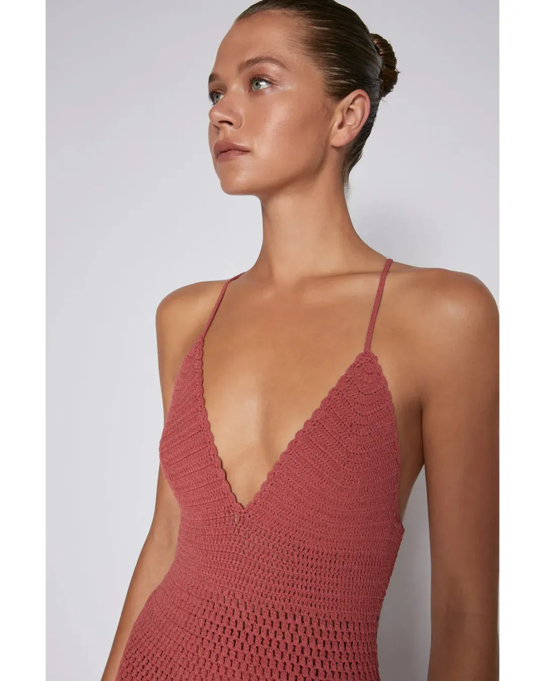 Scanlan Theodore Hand Crochet Dress Sienna Size AU 6 for rent on The Volte - main image