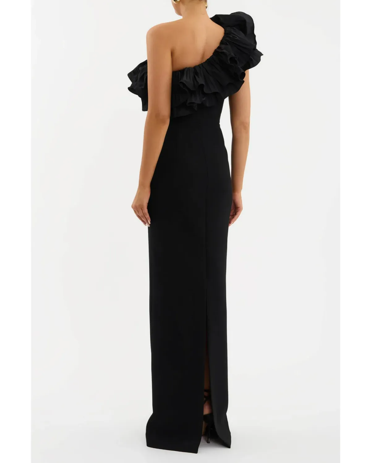 Rebecca Vallance Ella Gown in Black Size AU 12 - Image 4