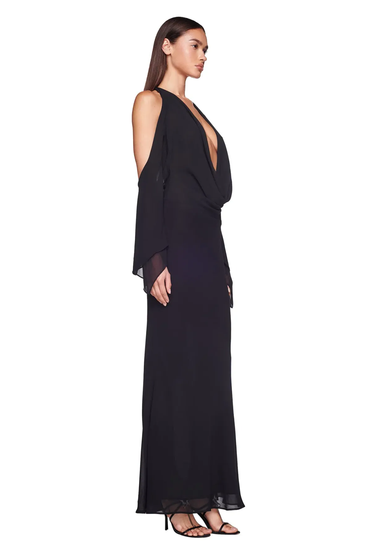 I.AM.GIA Rosanna Maxi Dress in Black Size 8 - Image 7
