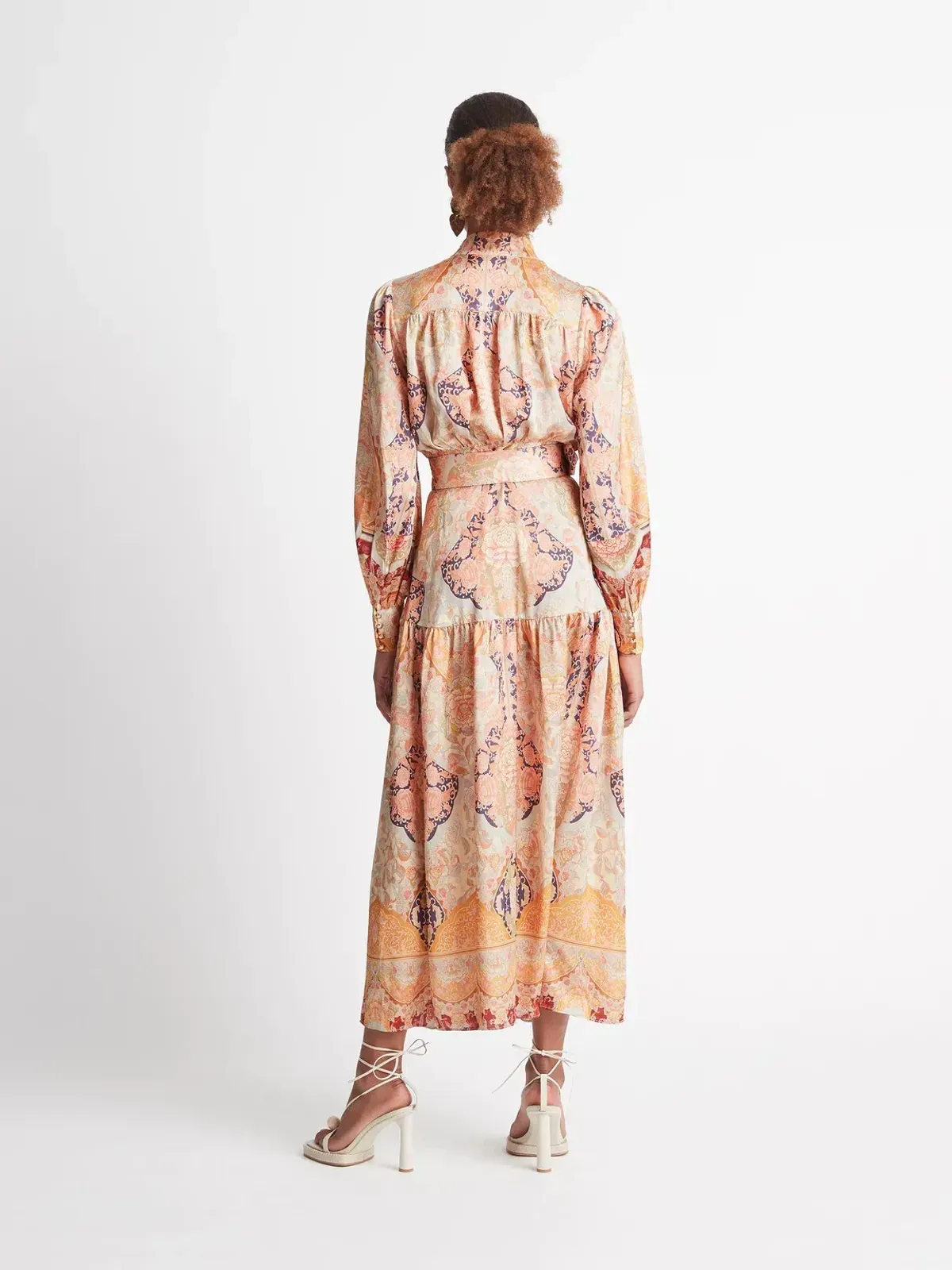 Sheike Ophelia Maxi Dress Print Size 10 - Image 3