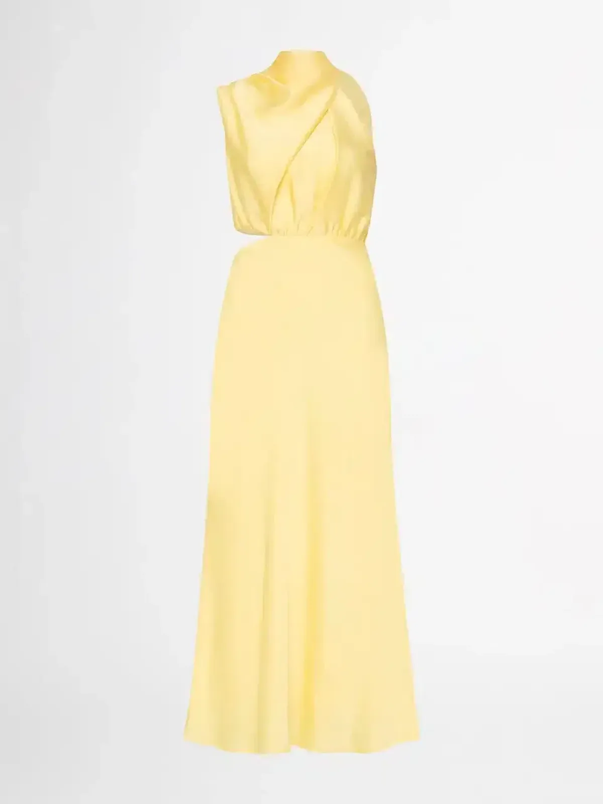 Sheike Allure Dress in Butter Yellow Size 10 - Image 6