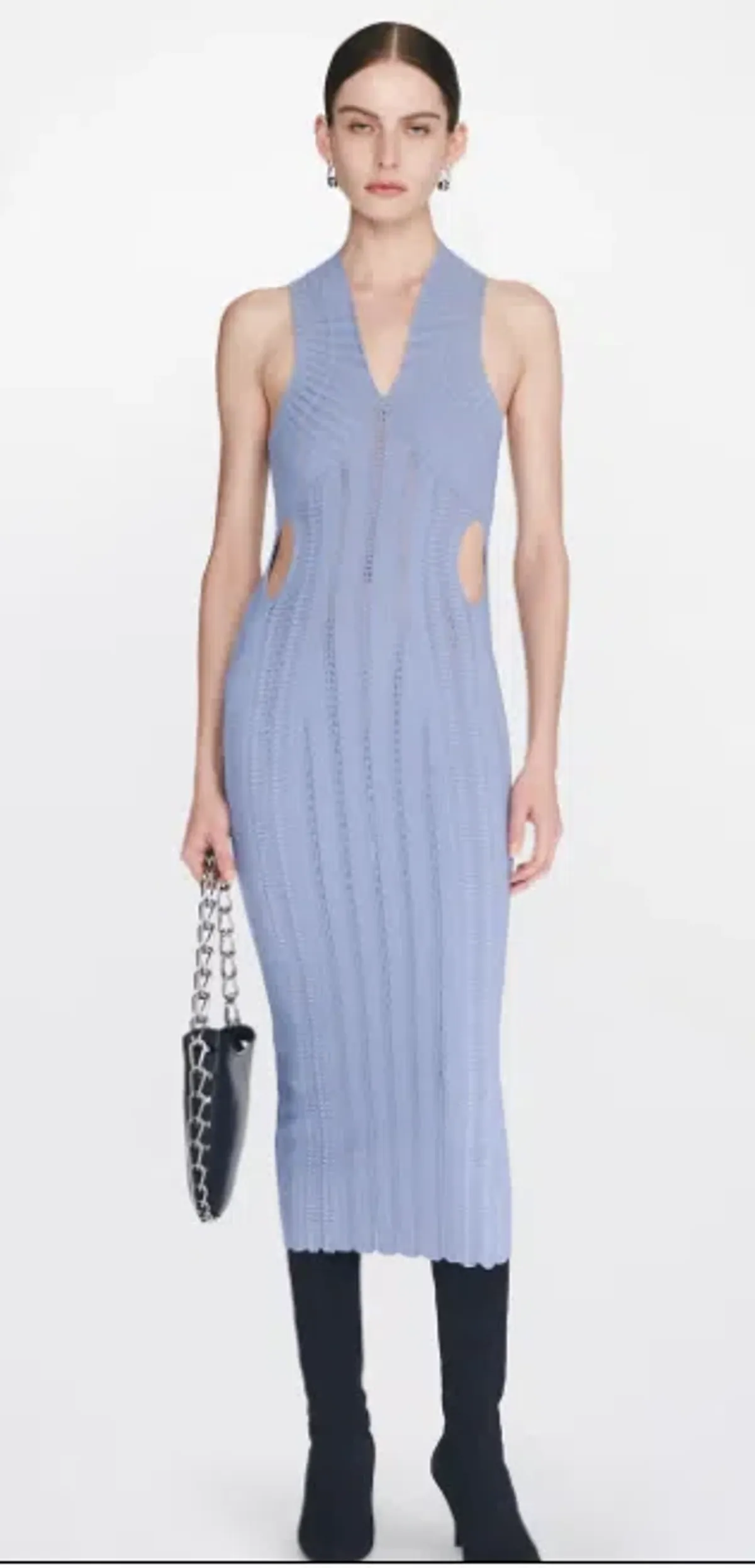 Dion Lee Snakeskin Dress Mist/Glacier Size 12 - Image 1