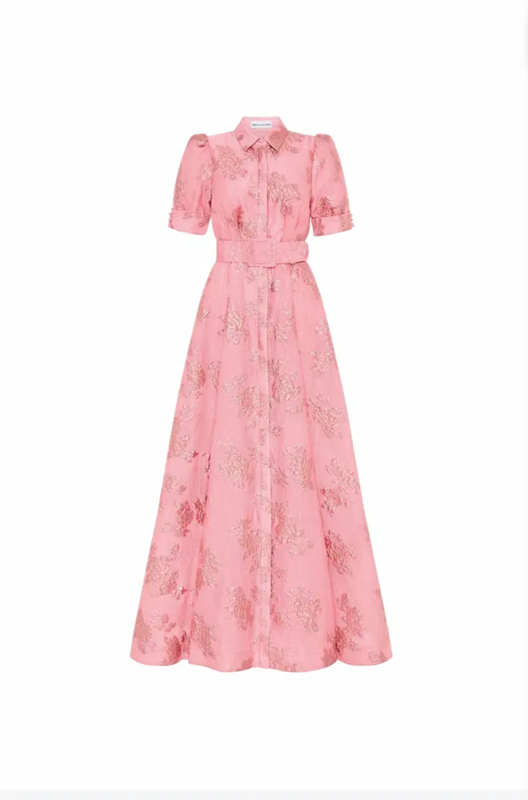 Rebecca Vallance Annette Button Gown; size 14; pink for rent on The Volte - main image