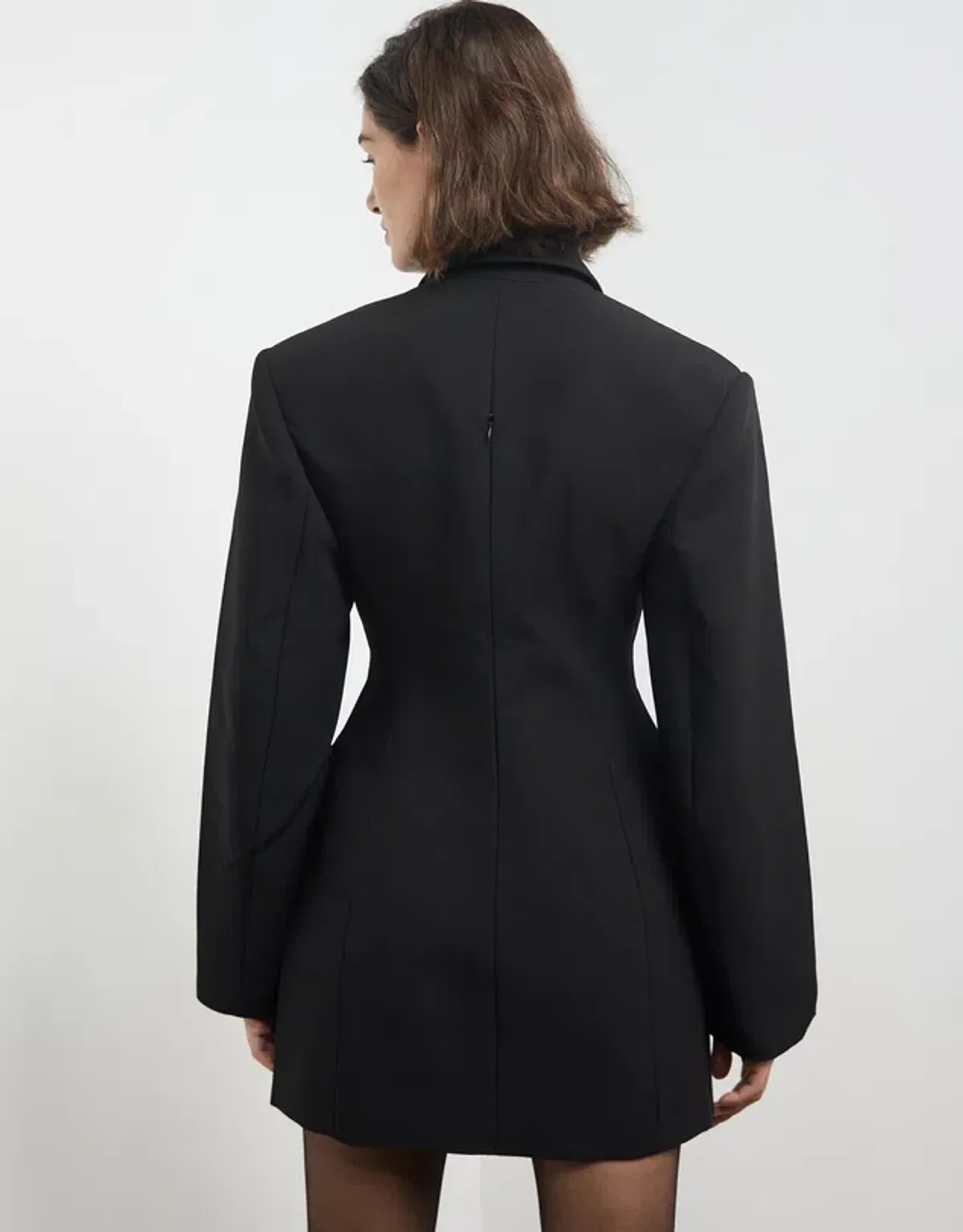 CAMILLA AND MARC MACKINLEY BLAZER DRESS BLACK  SIZE 8 - Image 5