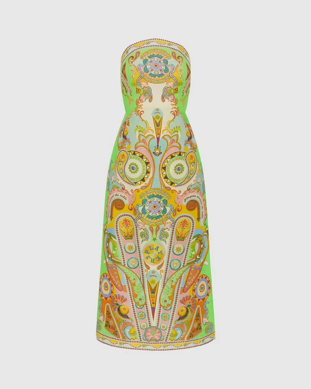 Alemais Pinball Bodice Dress Multi Size AU 12 for rent on The Volte - main image