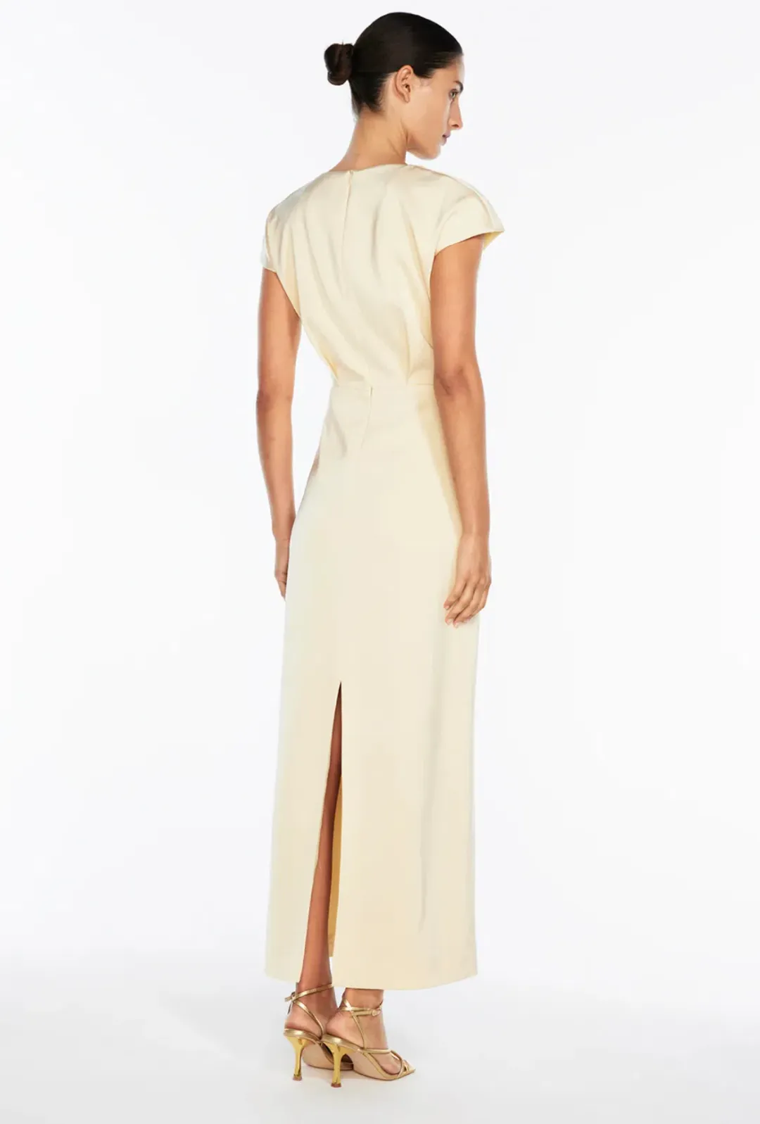 Manning Cartell Grand Illusion Maxi Gown Butter Size 10 for rent on The Volte - main image