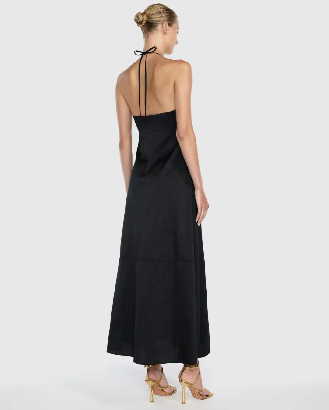 Manning Cartell Heart Lines Trapeze Maxi Dress - Black - Size 8  for rent on The Volte - main image