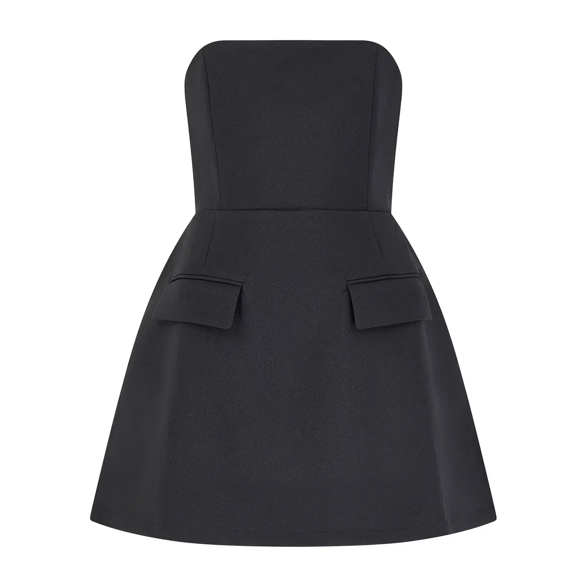 Odd Muse Ultimate Strapless Mini Dress Black  Size 6 - Image 5