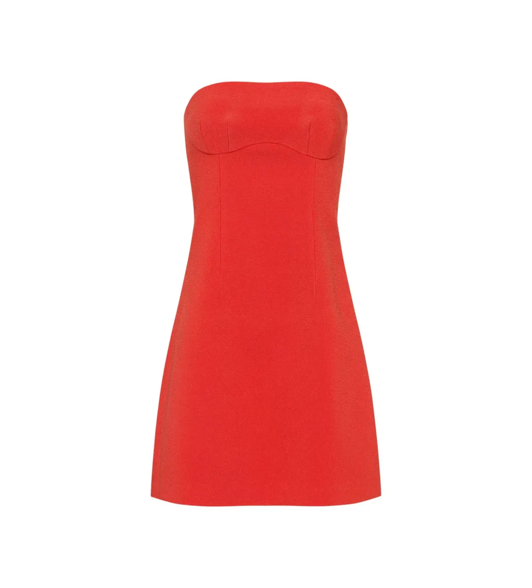 Sir The Label Spoerri Sculpted Mini Dress Red Size AU 6 for rent on The Volte - main image