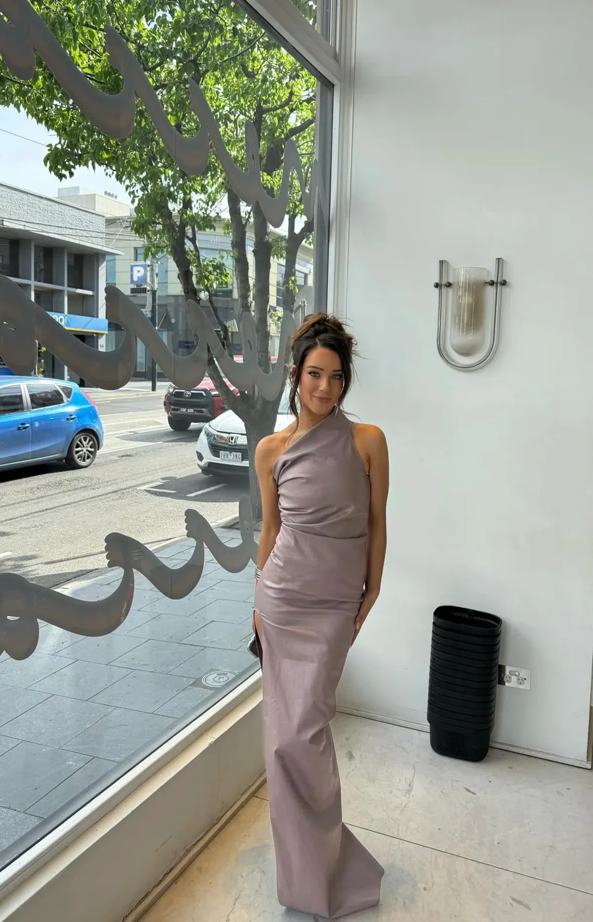 Rick Owens Athena Maxi Dress Pink Size XS/Au 6 - Image 1