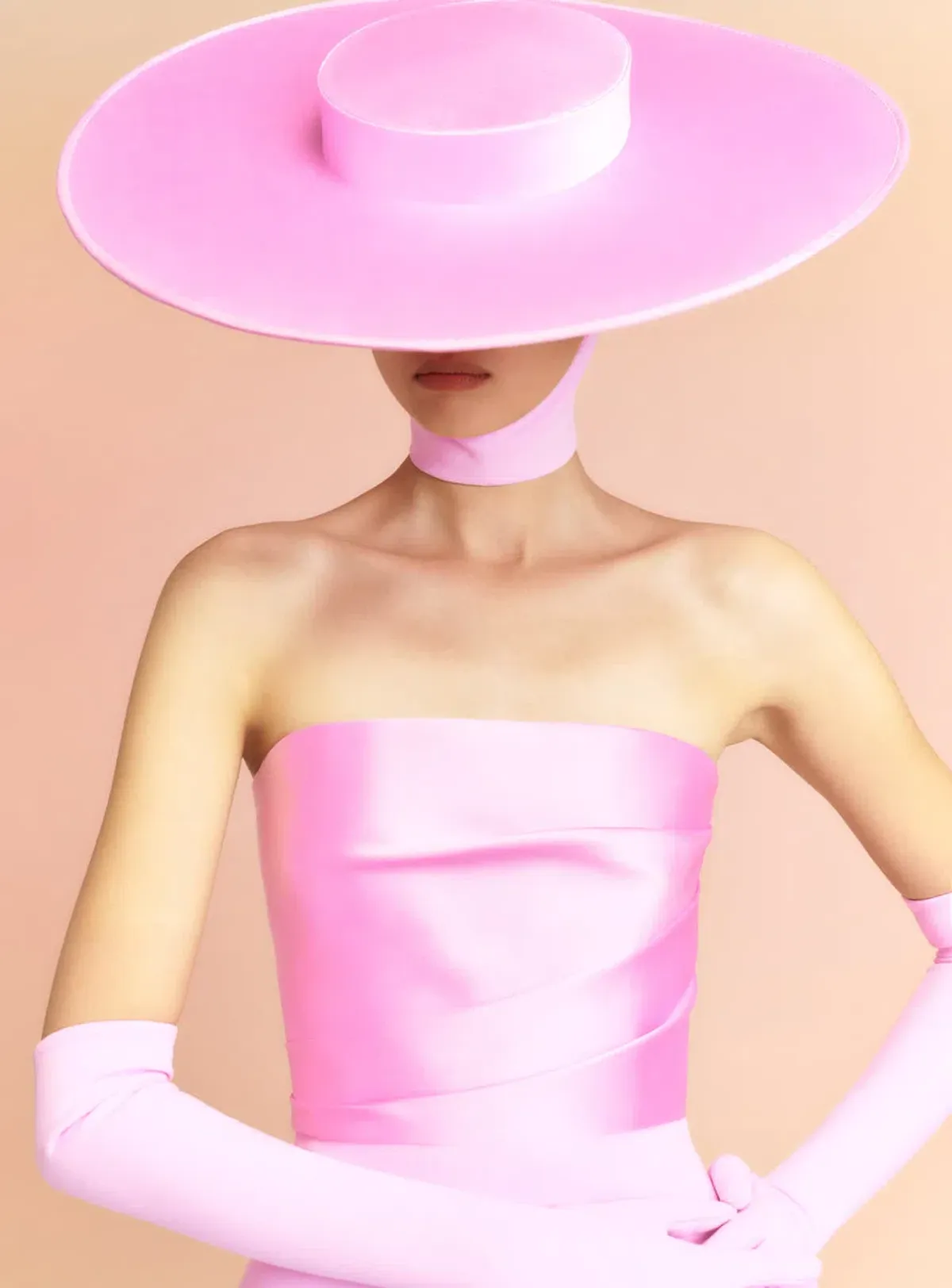 Solace London  The Afra Maxi Dress in Blush Size S/Au 8  - Image 2