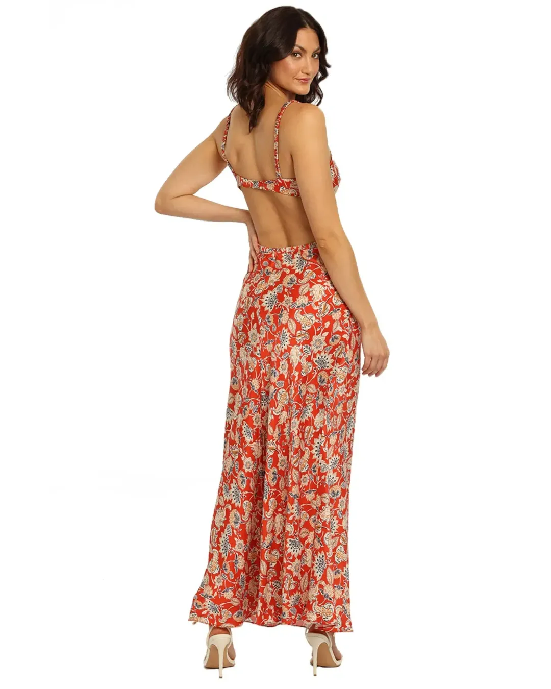 Bec & Bridge Ruby Maxi Dress Print Size AU 10 for rent on The Volte - main image