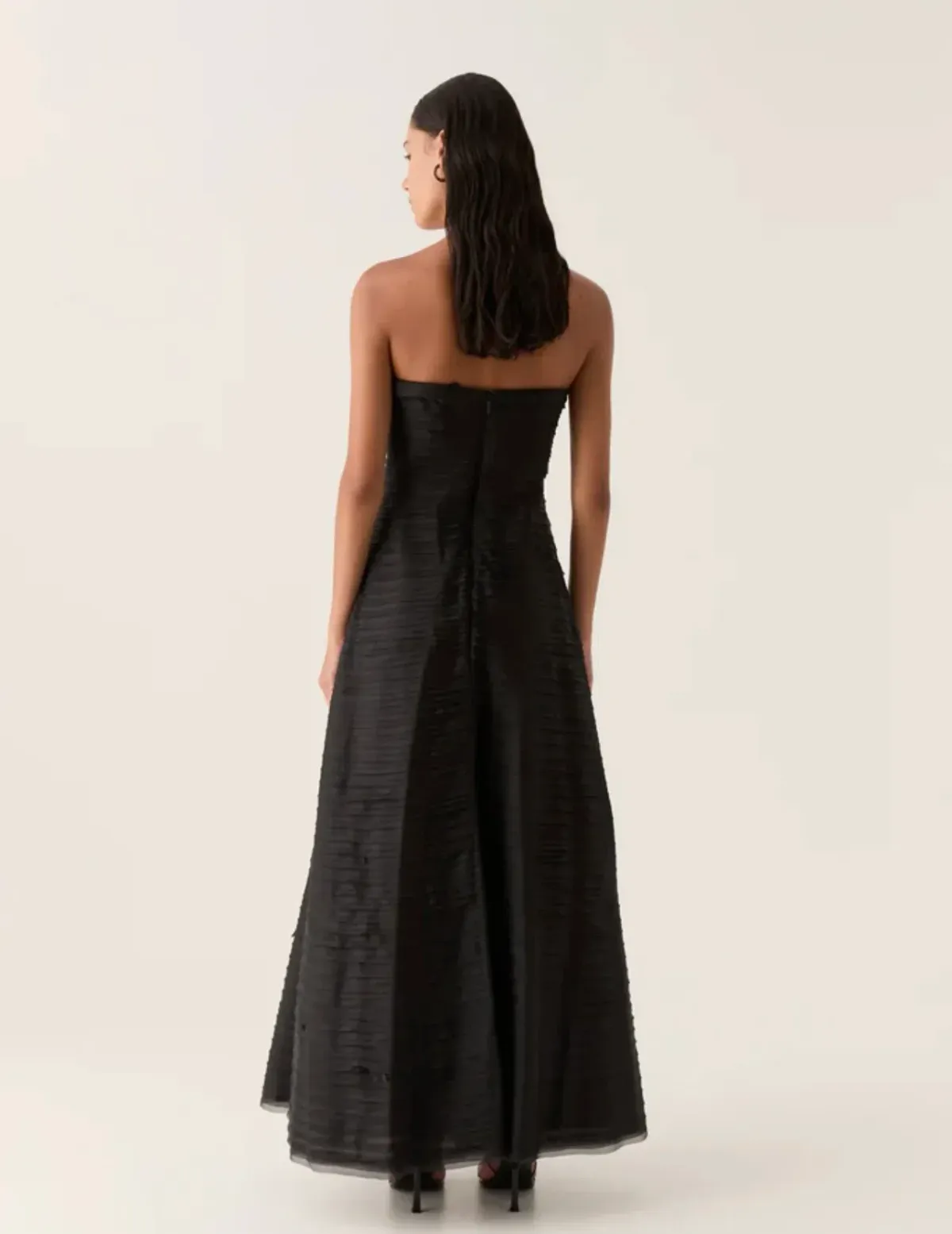 AJE SOUNDSCAPE MAXI DRESS BLACK SIZE 8 - Image 4